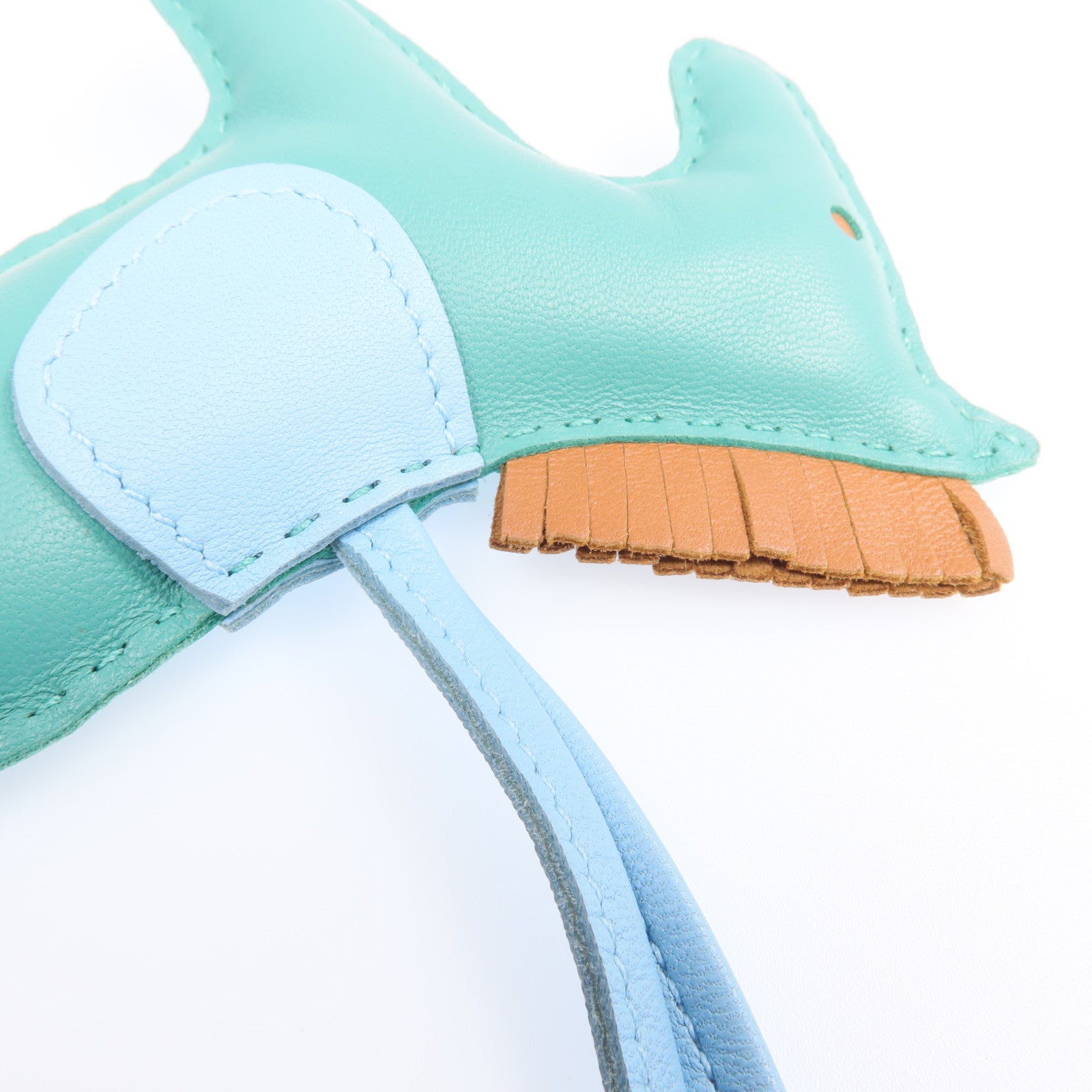 HERMES Milo皮革Rodeo MM掛飾