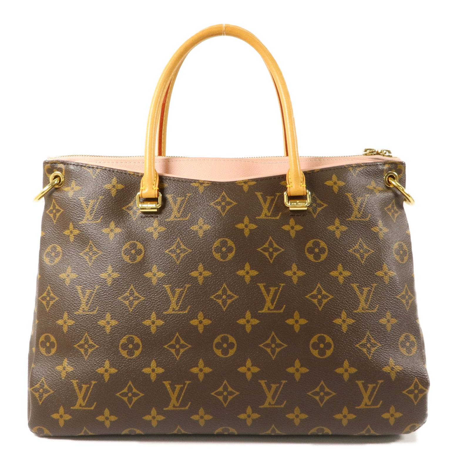 LOUIS VUITTON Monogram Pallas MM手挽肩背兩用袋