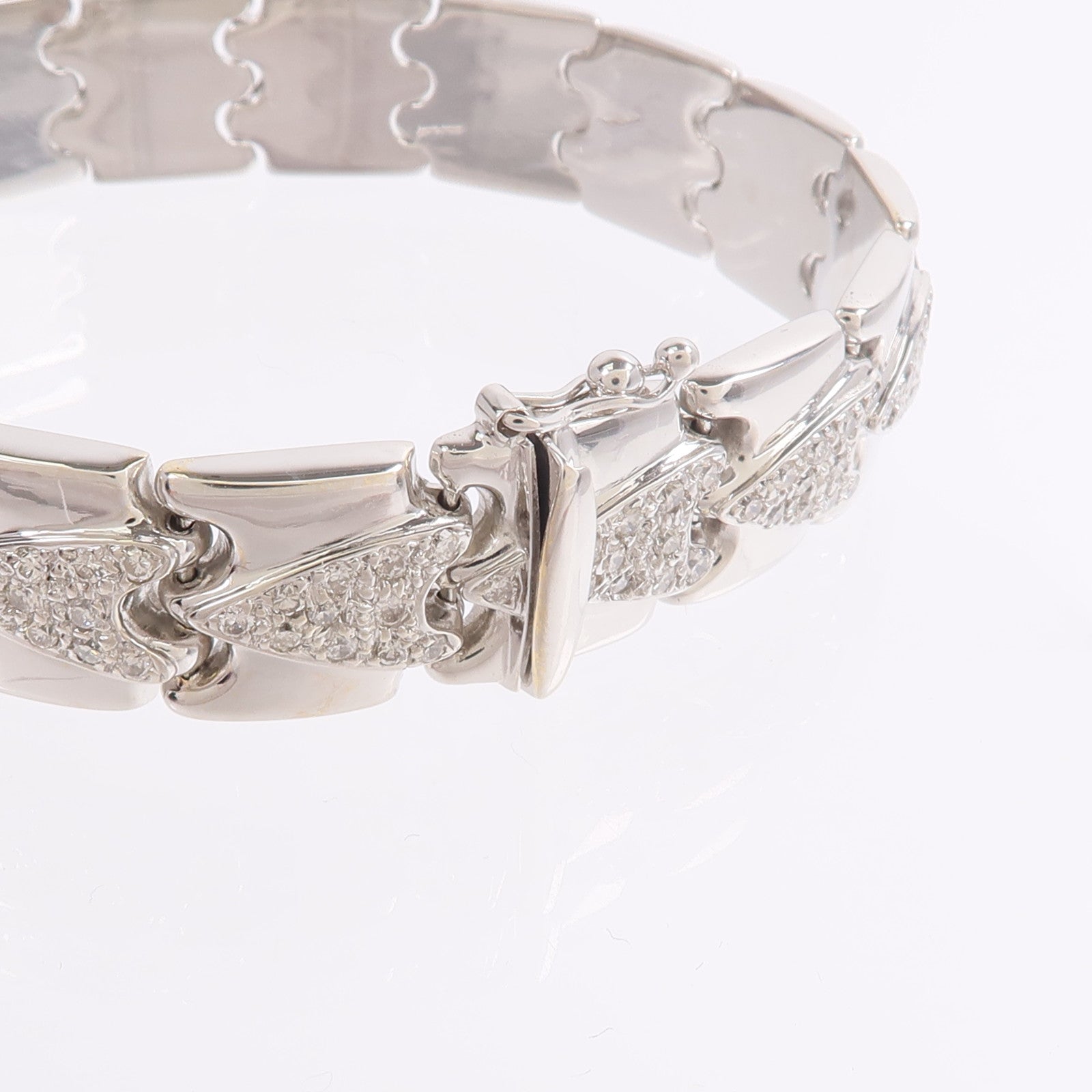 JEWELRY 18K白金Bracelet鑽石手鐲