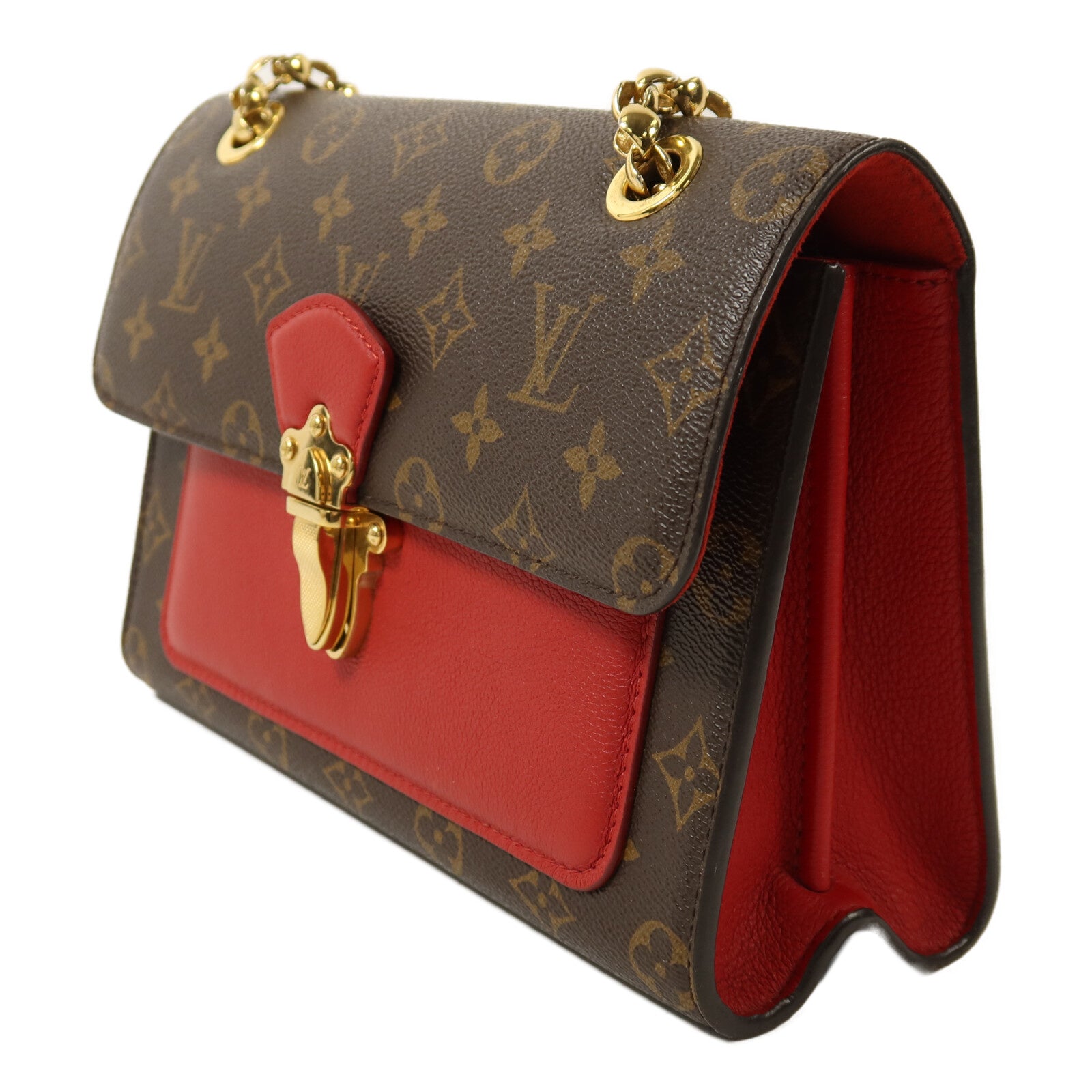 LOUIS VUITTON Monogram Victoire鏈帶肩背袋