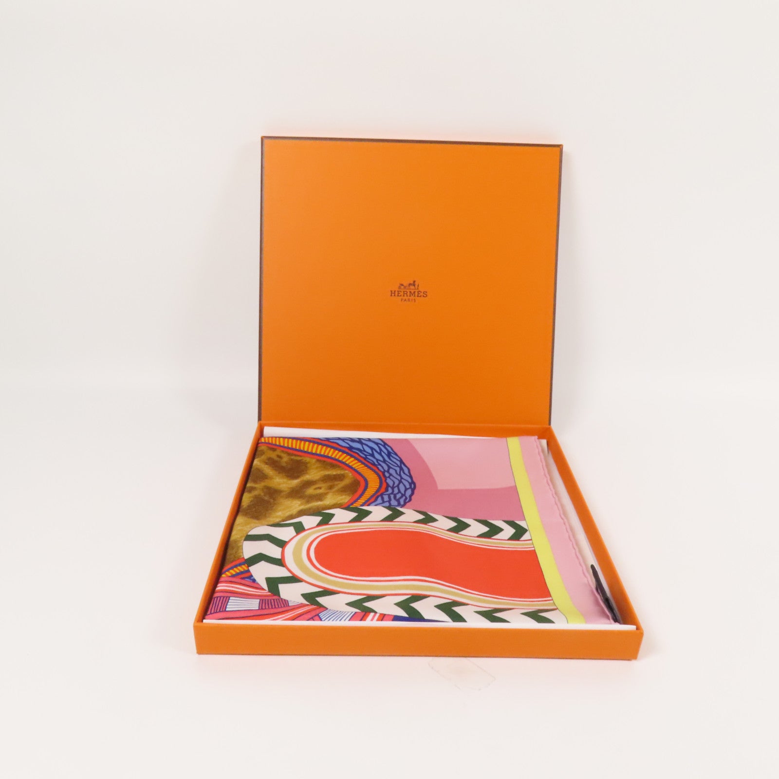 HERMES 絲質Scarf 90X90絲巾