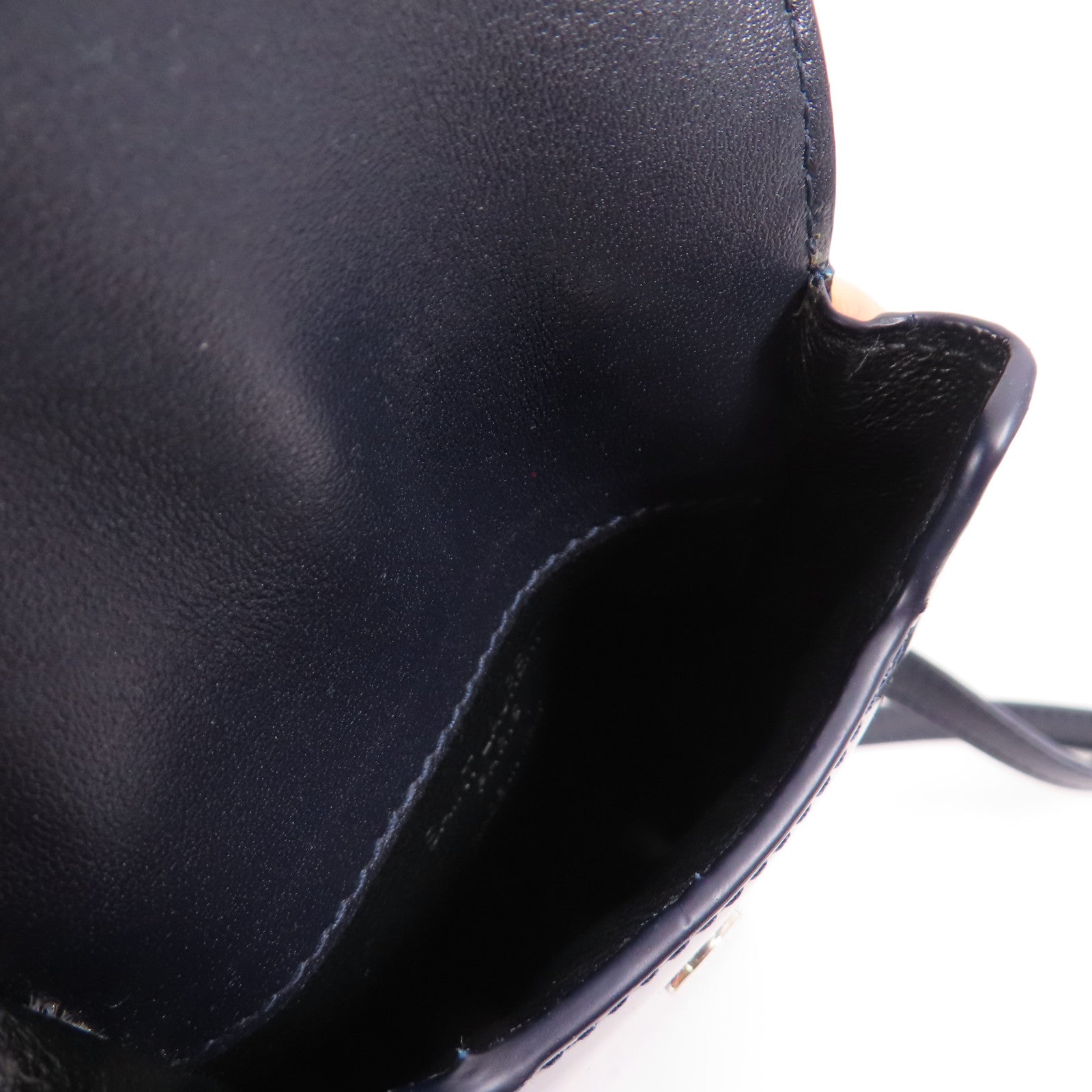 SAINT LAURENT 漆皮皮革Phone Pouch銀扣肩背袋