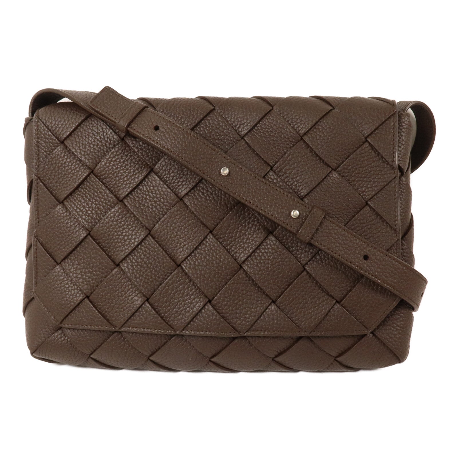 BOTTEGA VENETA 牛皮皮革Large Diago肩背袋