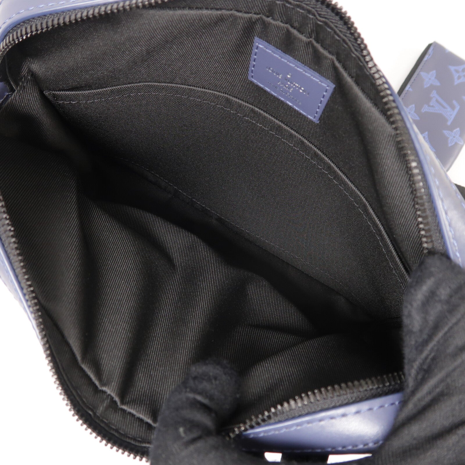 LOUIS VUITTON Monogram Shadow Duo Messenger肩背袋
