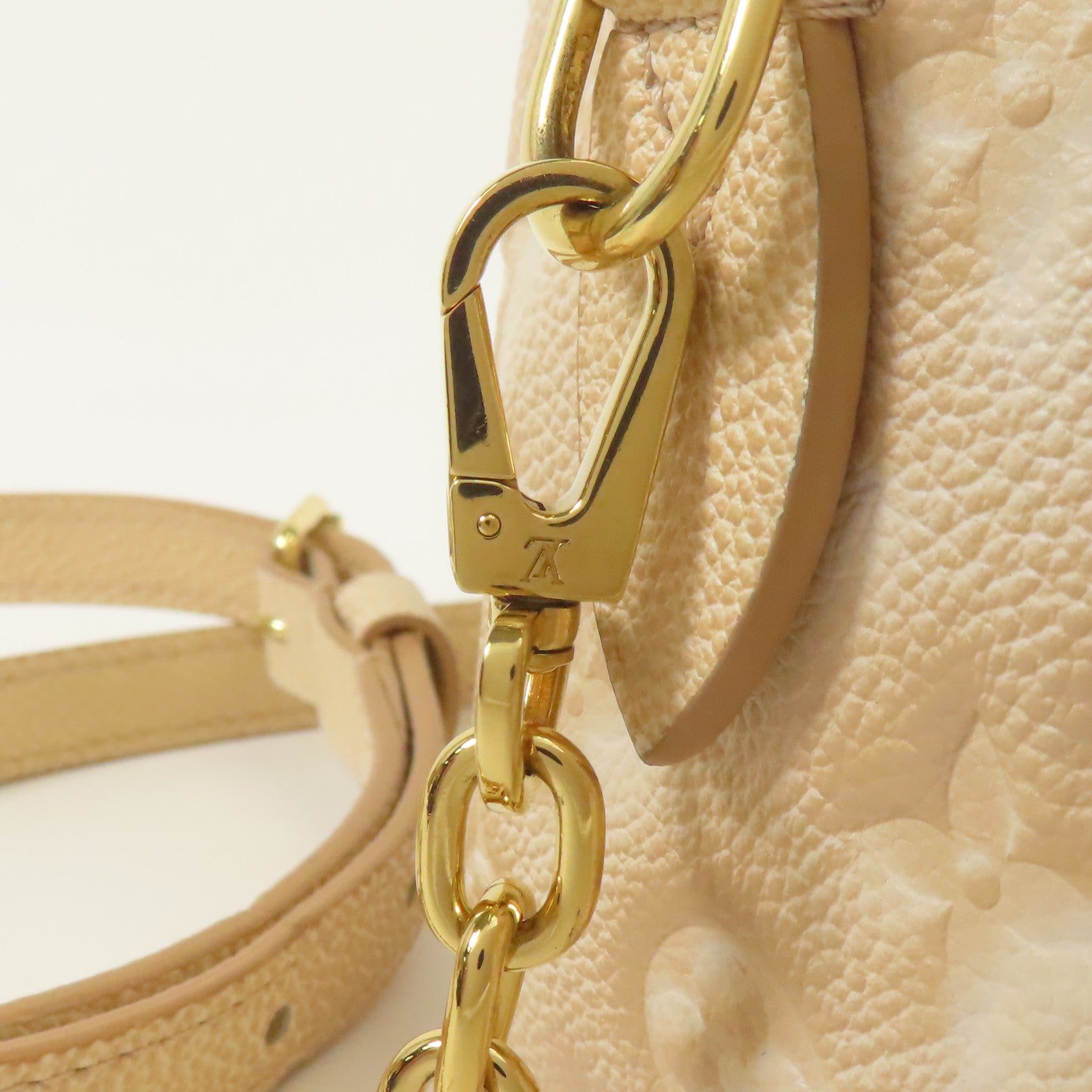 LOUIS VUITTON 【激減優惠】Monogram Empreinte Speedy Bandouliere金扣手挽肩背兩用袋