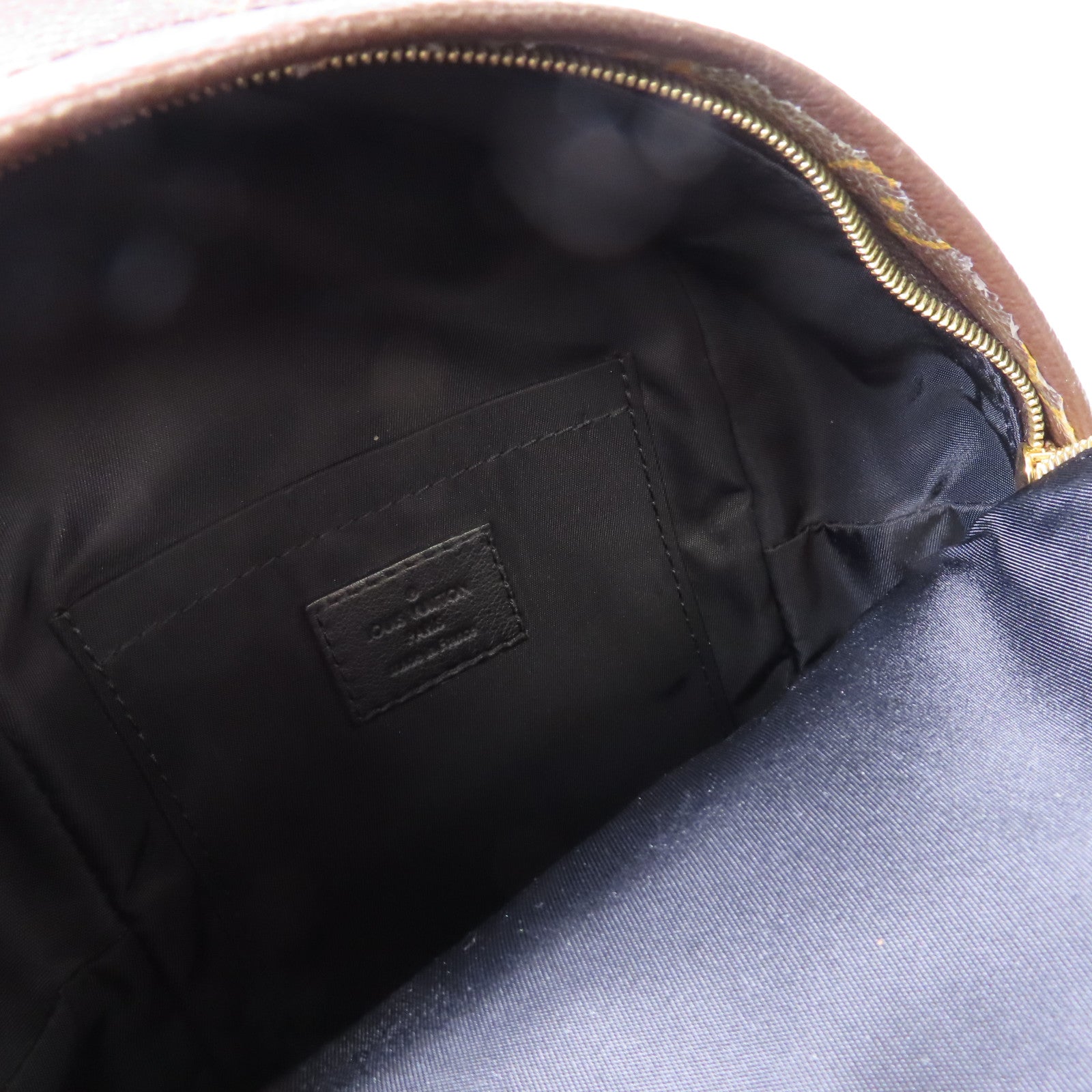 LOUIS VUITTON 【激減優惠】Monogram Palm Springs Mini金扣背包啡色