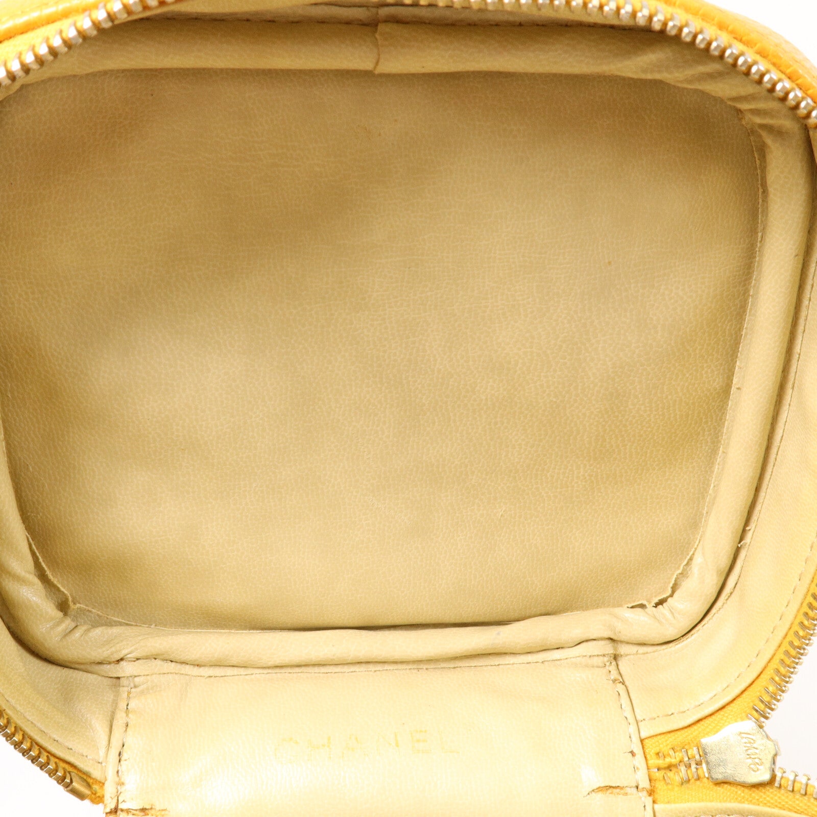 CHANEL 牛皮皮革Vanity Case手挽袋
