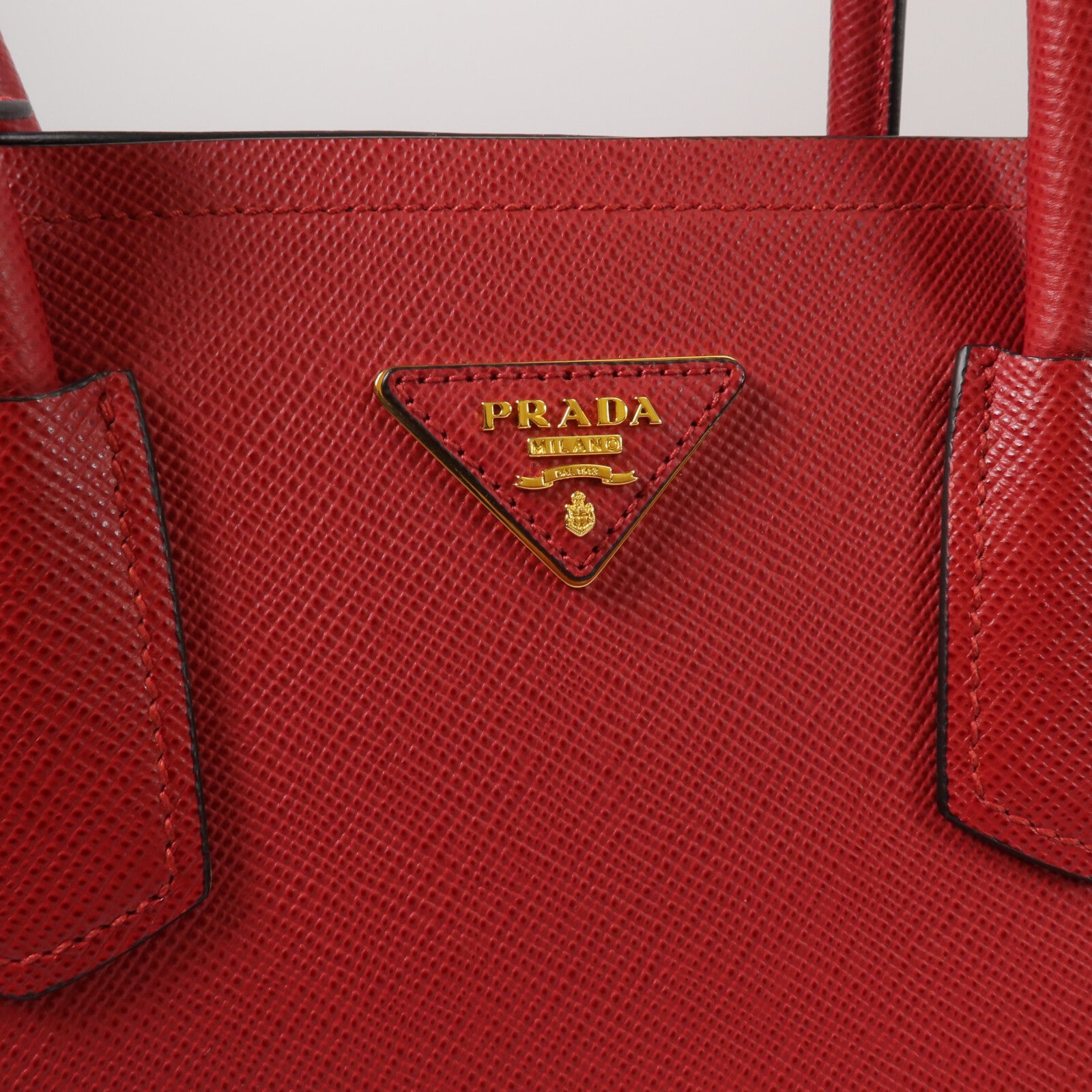 PRADA 牛皮皮革2 Way Shoulder手挽肩背兩用袋