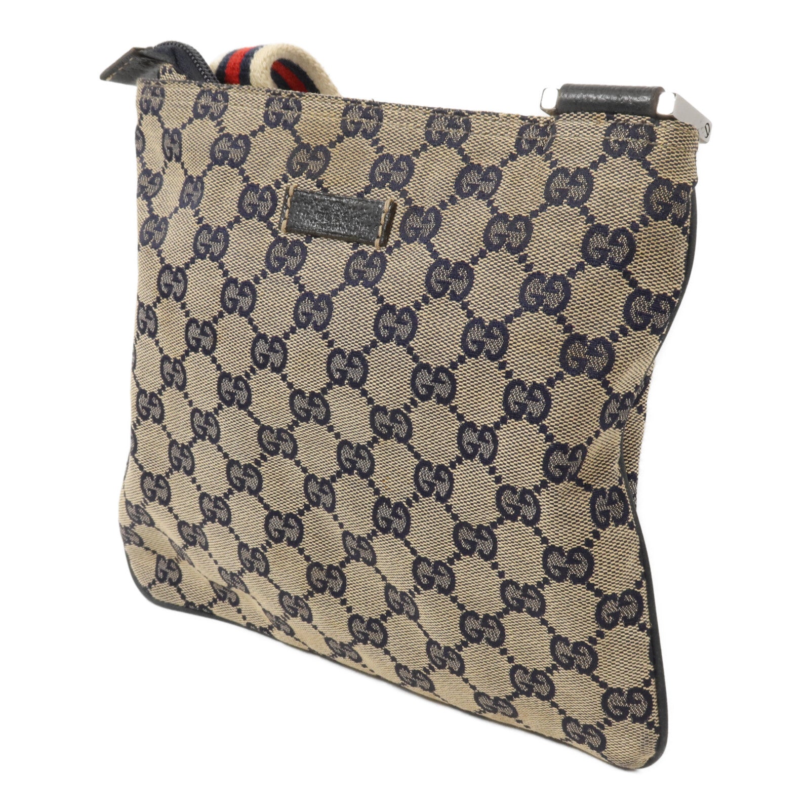 GUCCI 帆布Sherry Line Small肩背袋