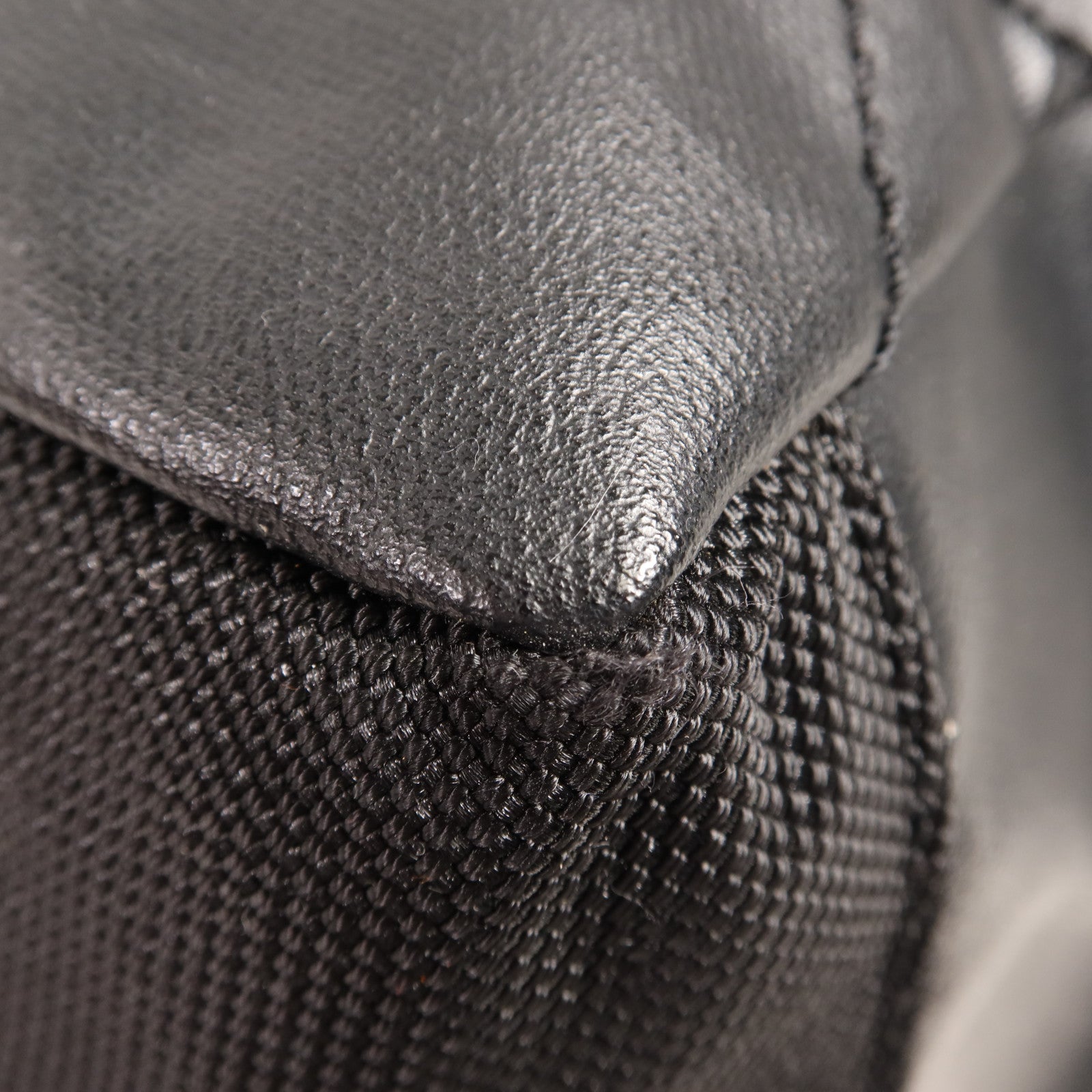 CHANEL 塗層帆布/尼龍Paris Biarritz Tote銀扣手挽袋