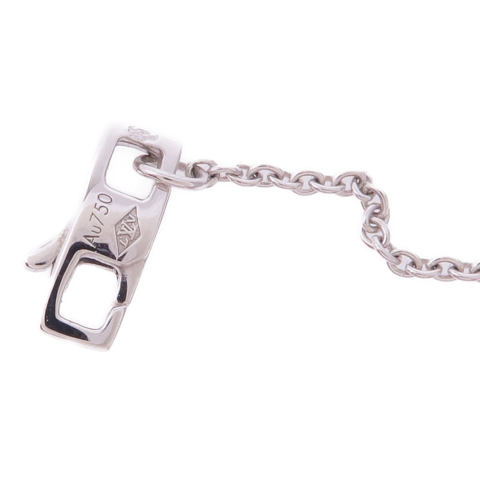 LOUIS VUITTON 18K白金Empreinte Pendant項鍊