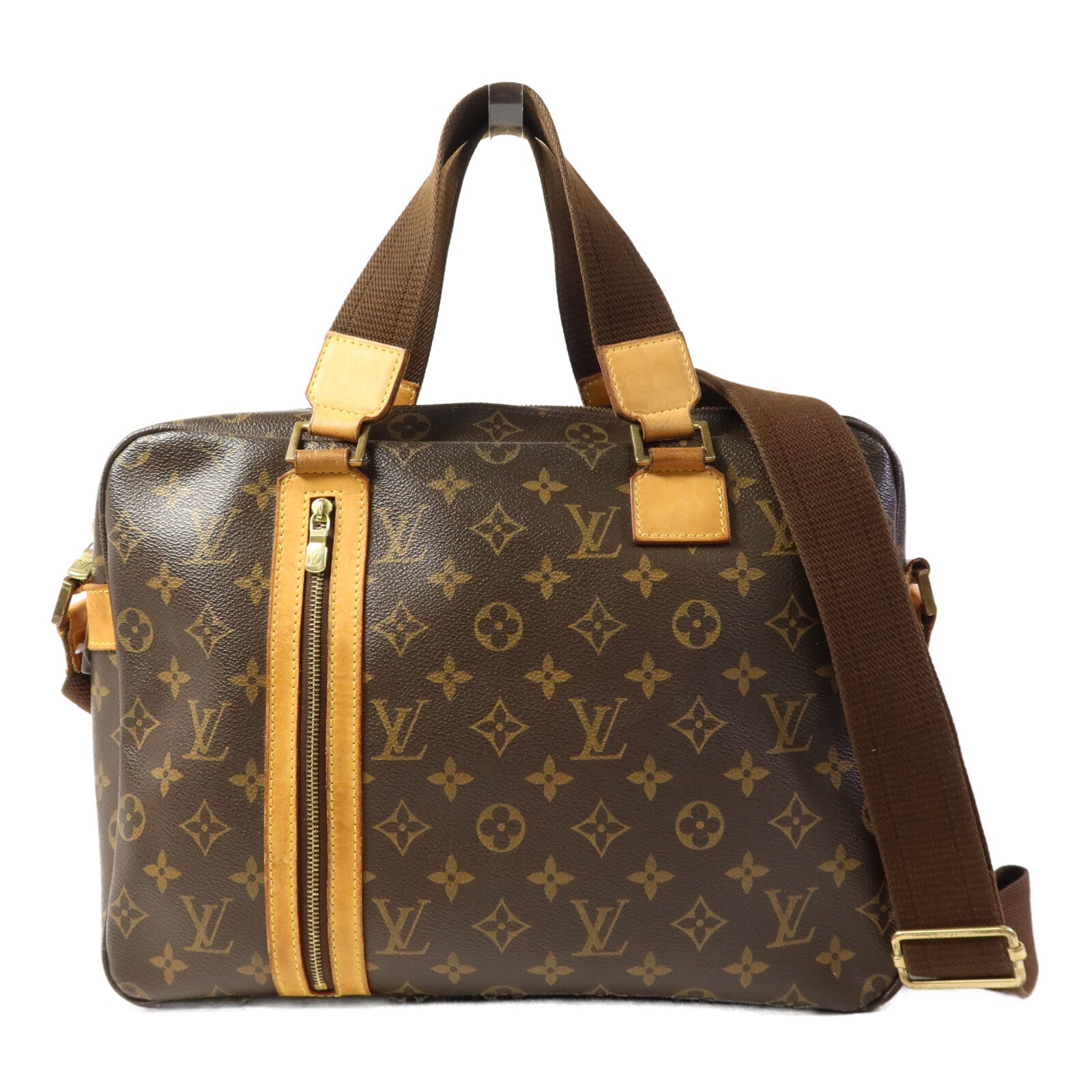 LOUIS VUITTON Monogram Sac Bosphore金扣手挽肩背兩用袋