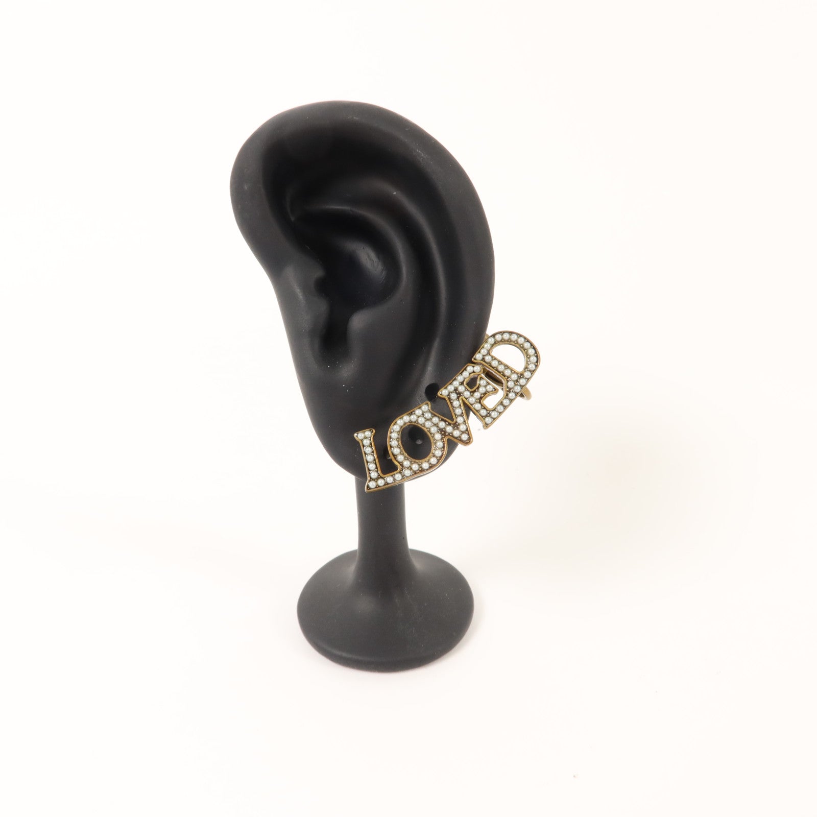 GUCCI 金屬Loved Pierced Ear Cuff耳環