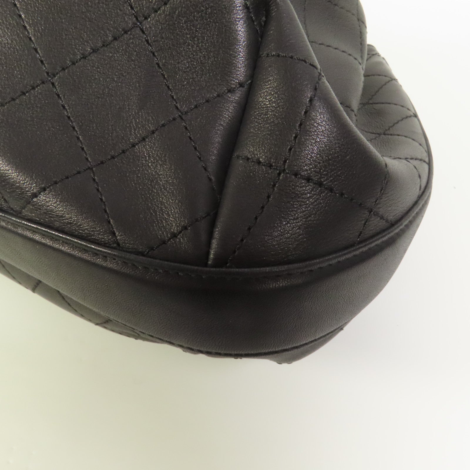 CHANEL 牛皮皮革Shoulder Bag金扣手挽肩背兩用袋