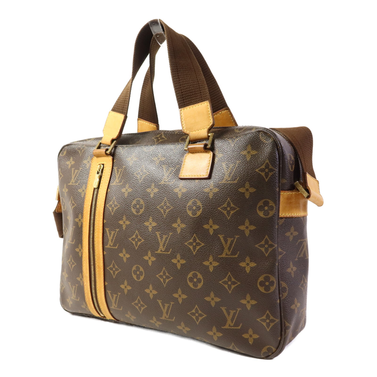 LOUIS VUITTON Monogram Sac Bosphore金扣手挽肩背兩用袋