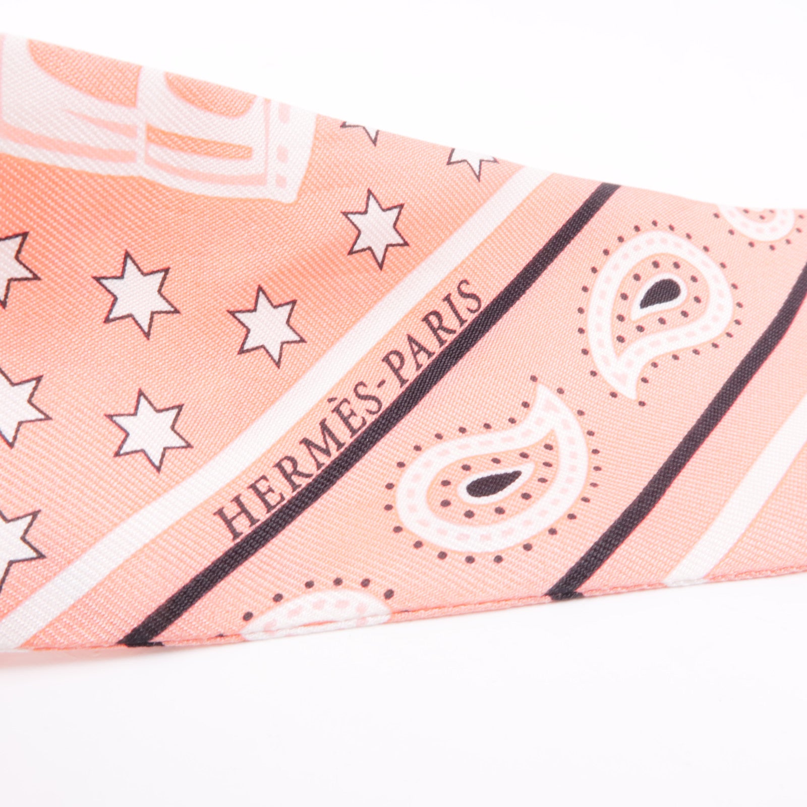 HERMES 絲質Twilly絲巾