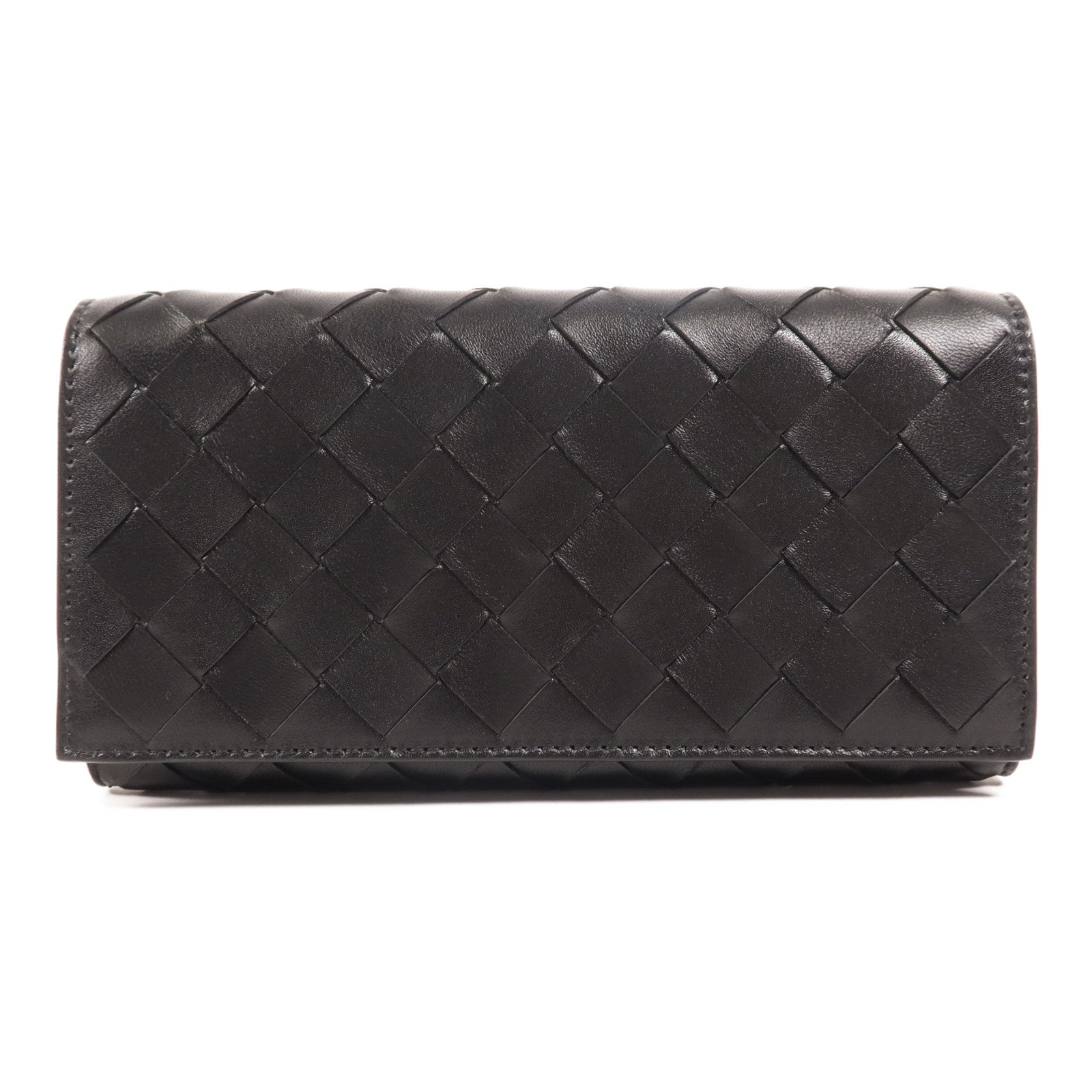 BOTTEGA VENETA 牛皮皮革Long wallet金扣長錢包