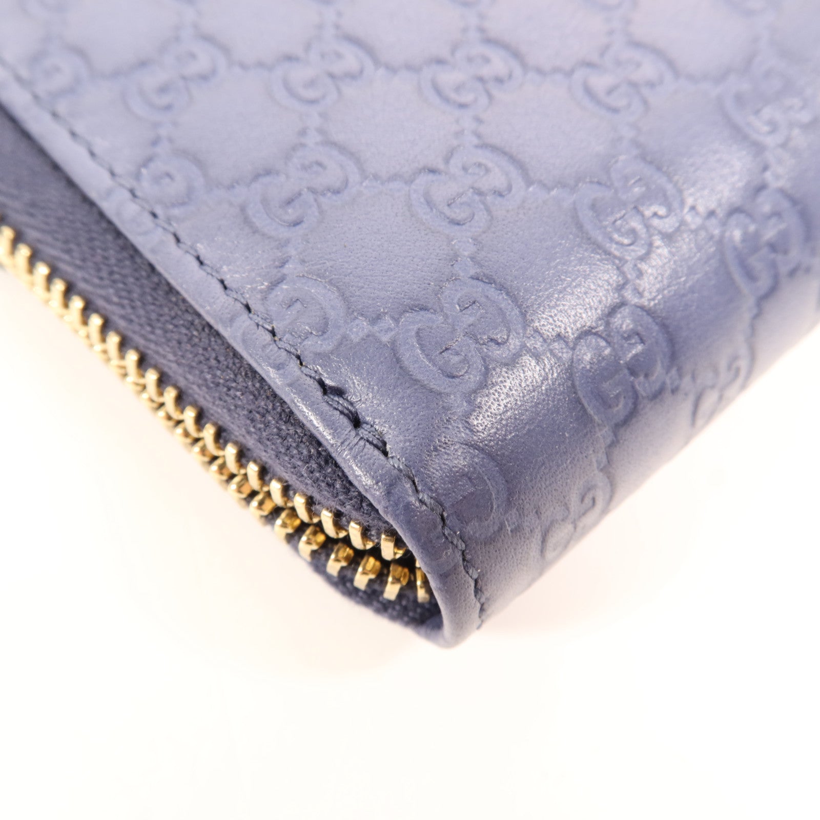 GUCCI 牛皮皮革Long Wallet金扣長錢包