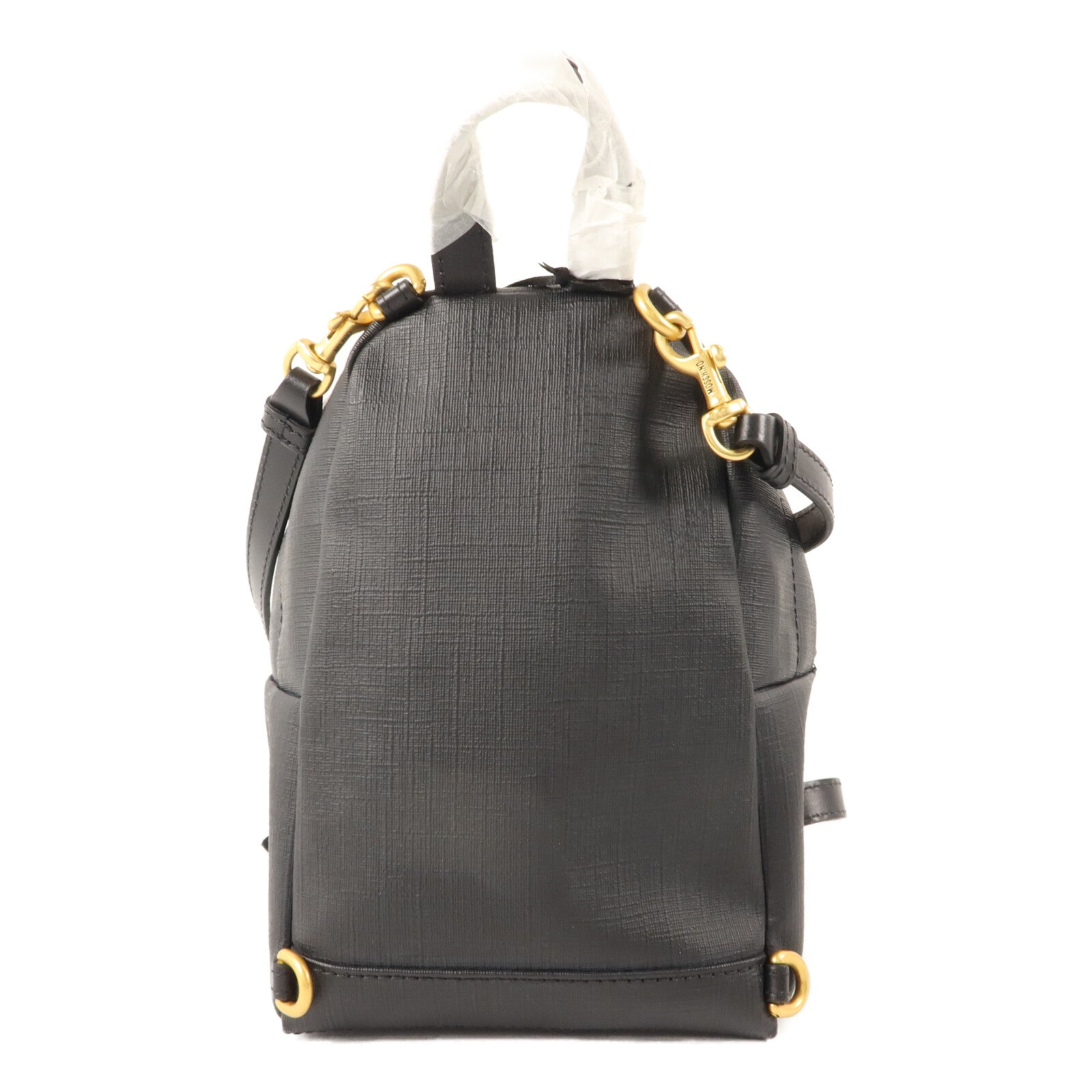 MOSCHINO 塗層帆布Backpack背包