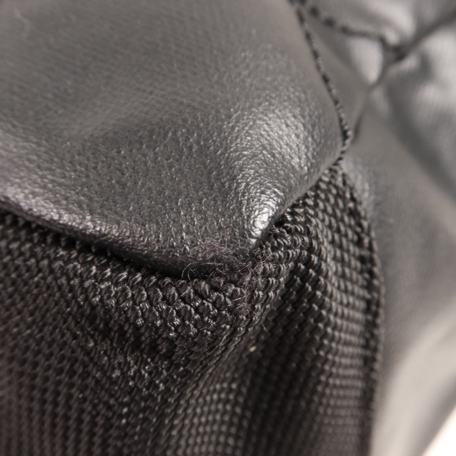 CHANEL 塗層帆布/尼龍Paris Biarritz Tote銀扣手挽袋