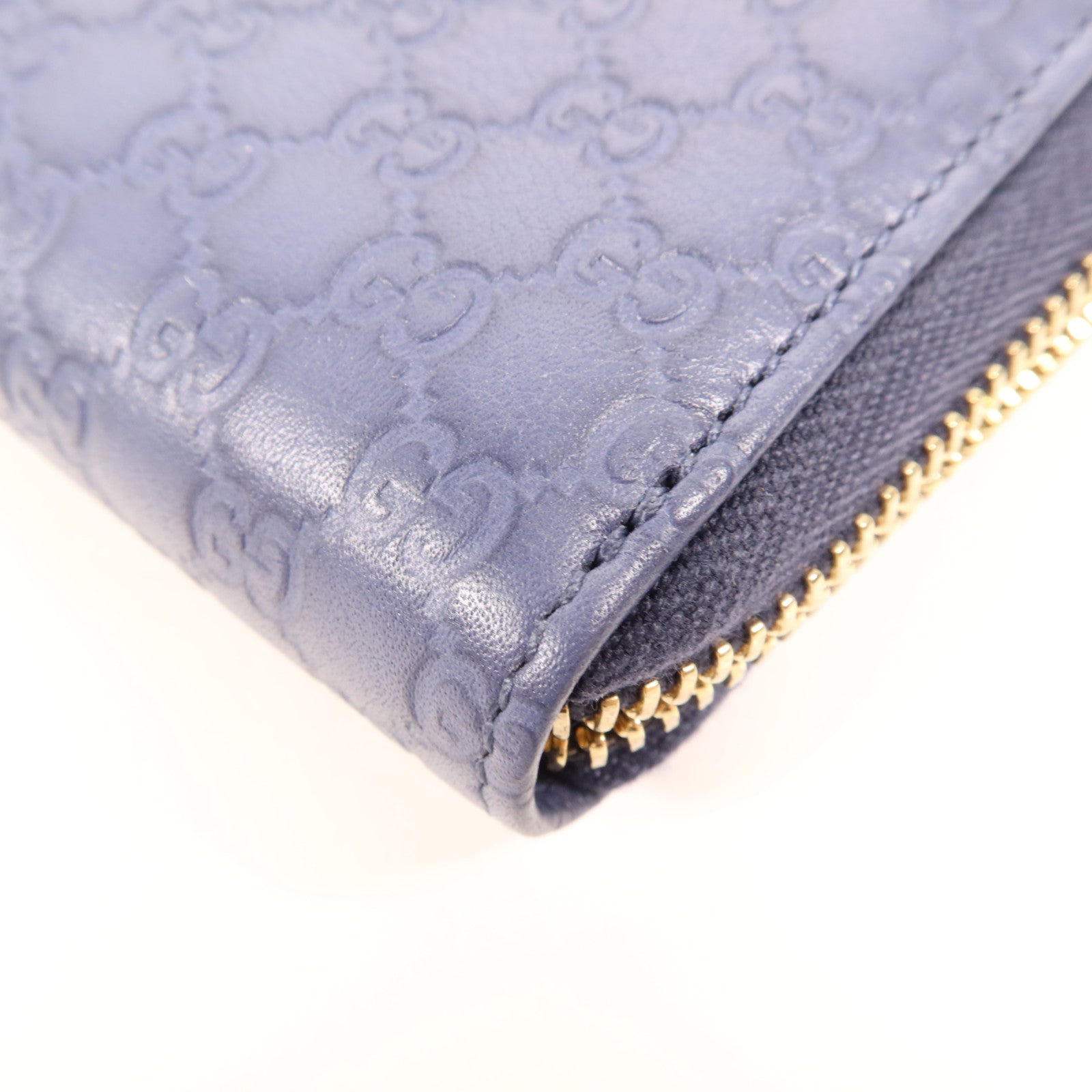 GUCCI 牛皮皮革Long Wallet金扣長錢包