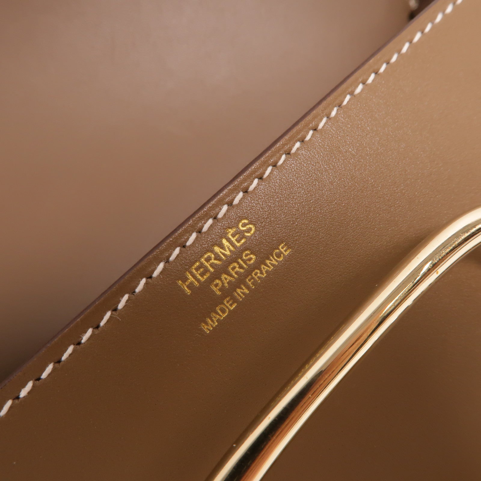 HERMES Swift皮革Della Cavalleria Elan肩背袋Etoupe