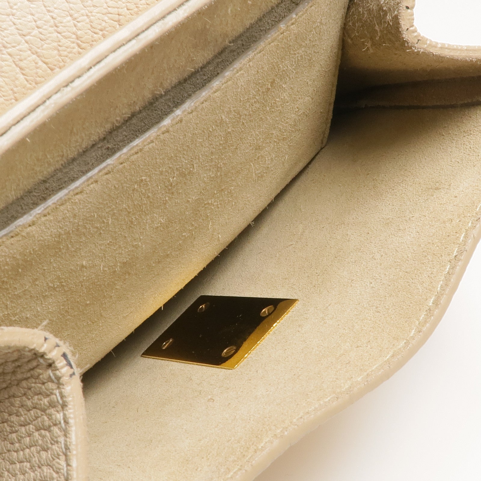 Chloe 牛皮皮革金扣鏈帶肩背袋