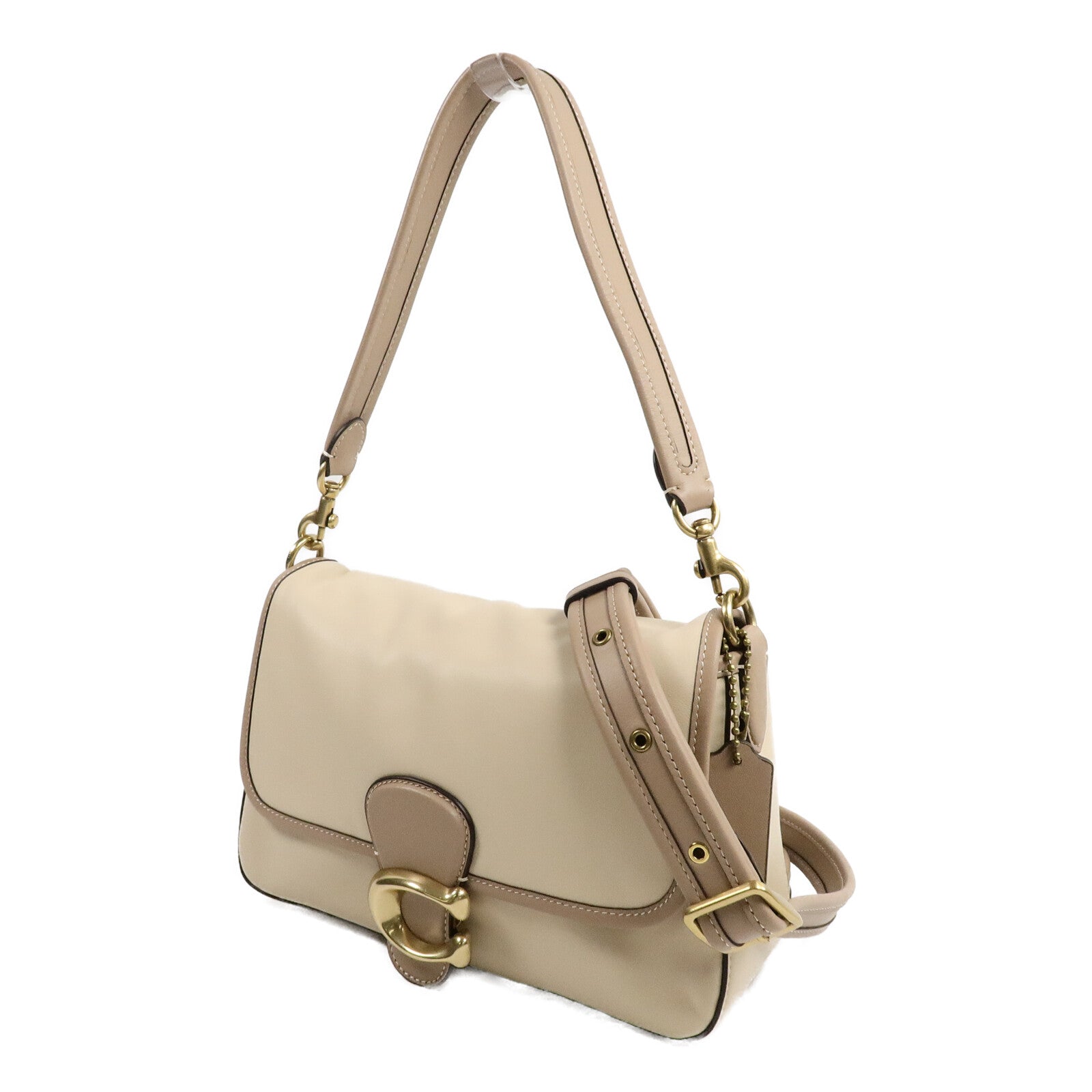 COACH 牛皮皮革Shoulder Bag肩背袋