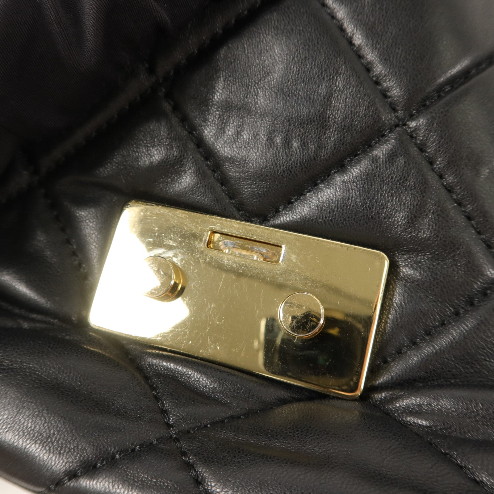 Michael Kors 牛皮皮革Chain Shoulder鏈帶肩背袋