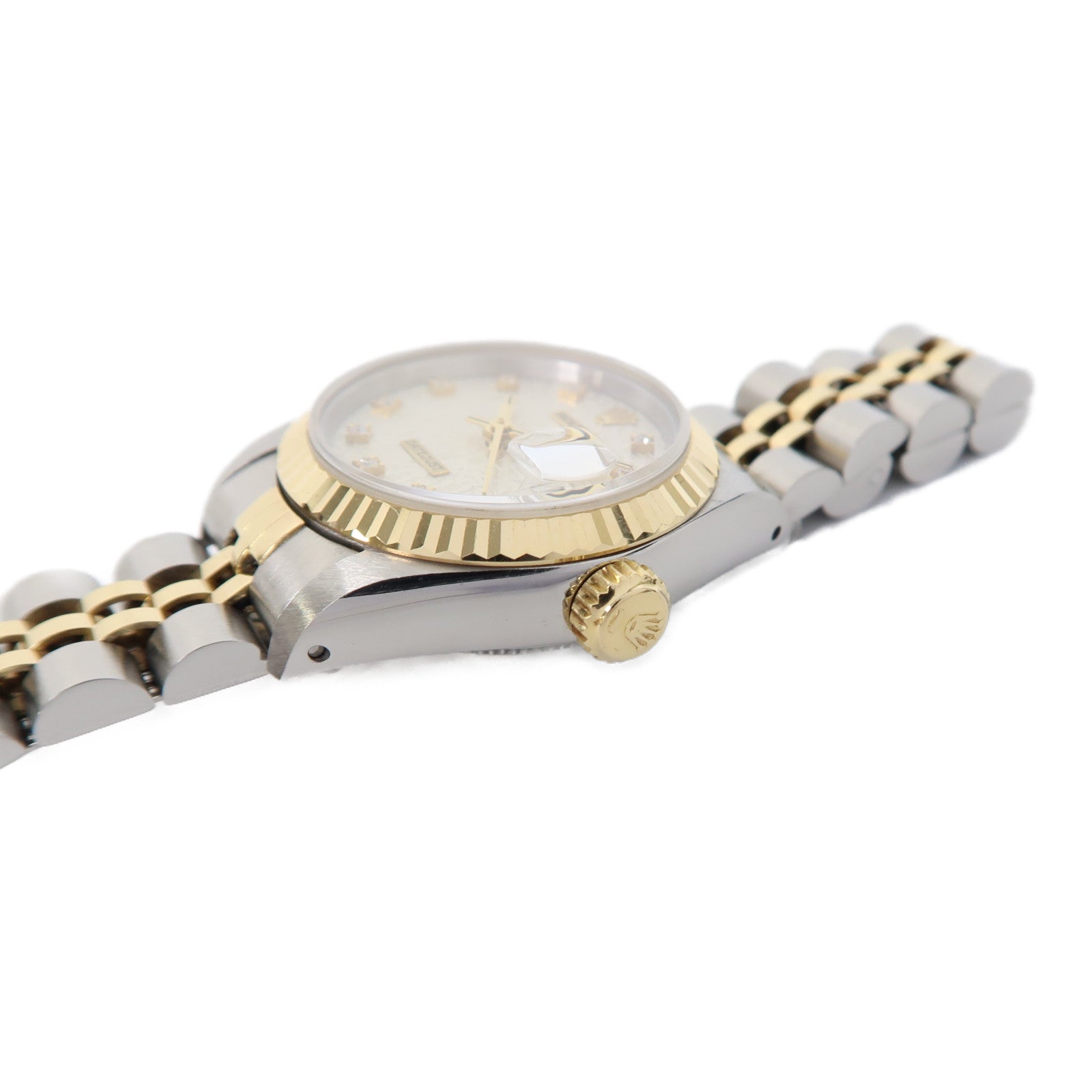 ROLEX Datejust不鏽鋼手錶自動機芯珠光色