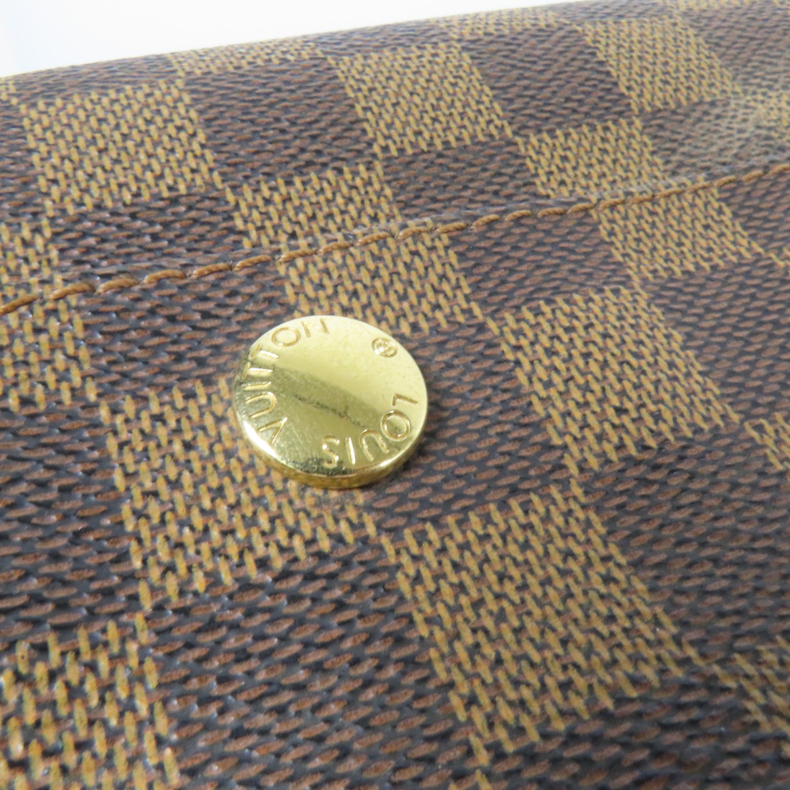 LOUIS VUITTON Damier Naviglio金扣肩背袋