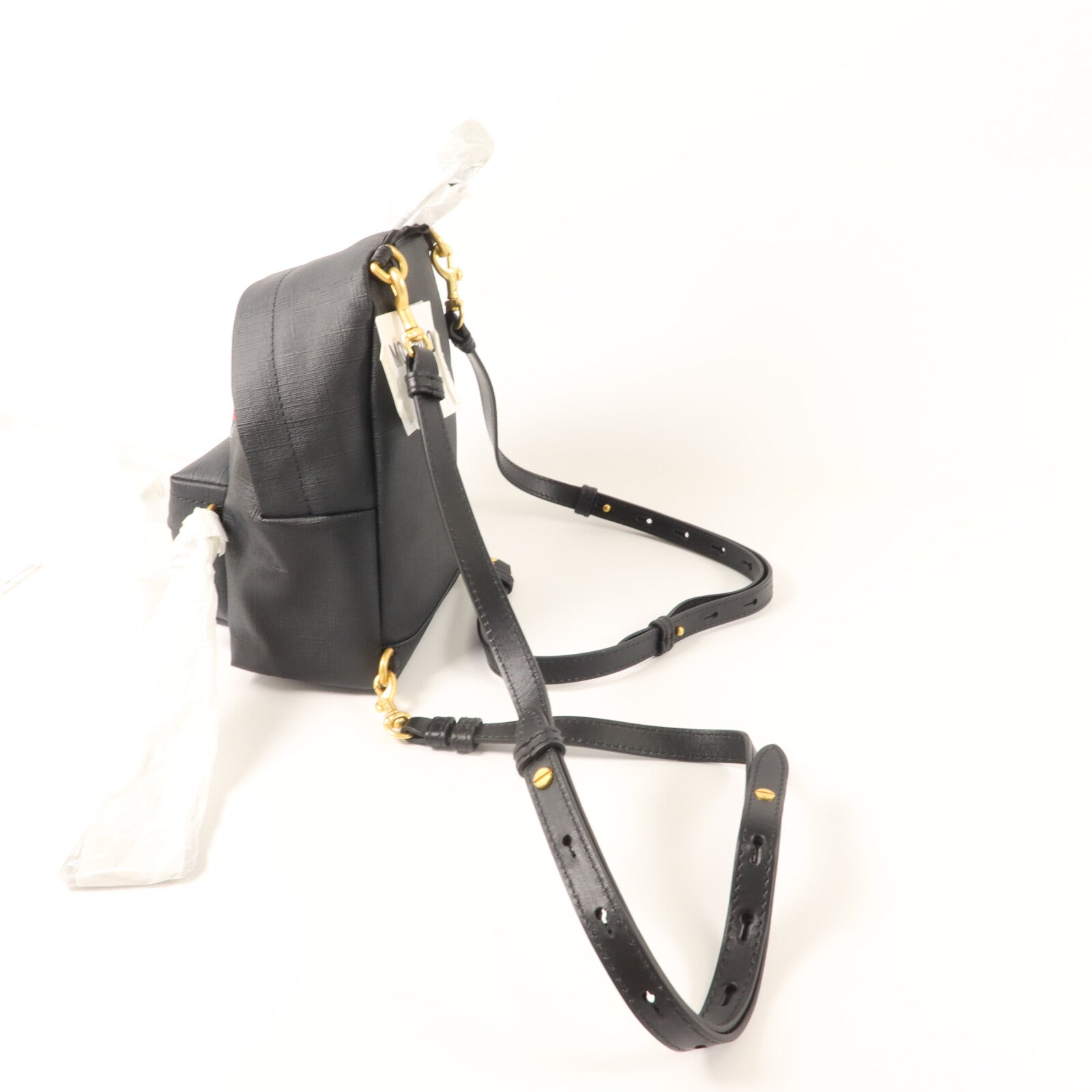MOSCHINO 塗層帆布Backpack背包
