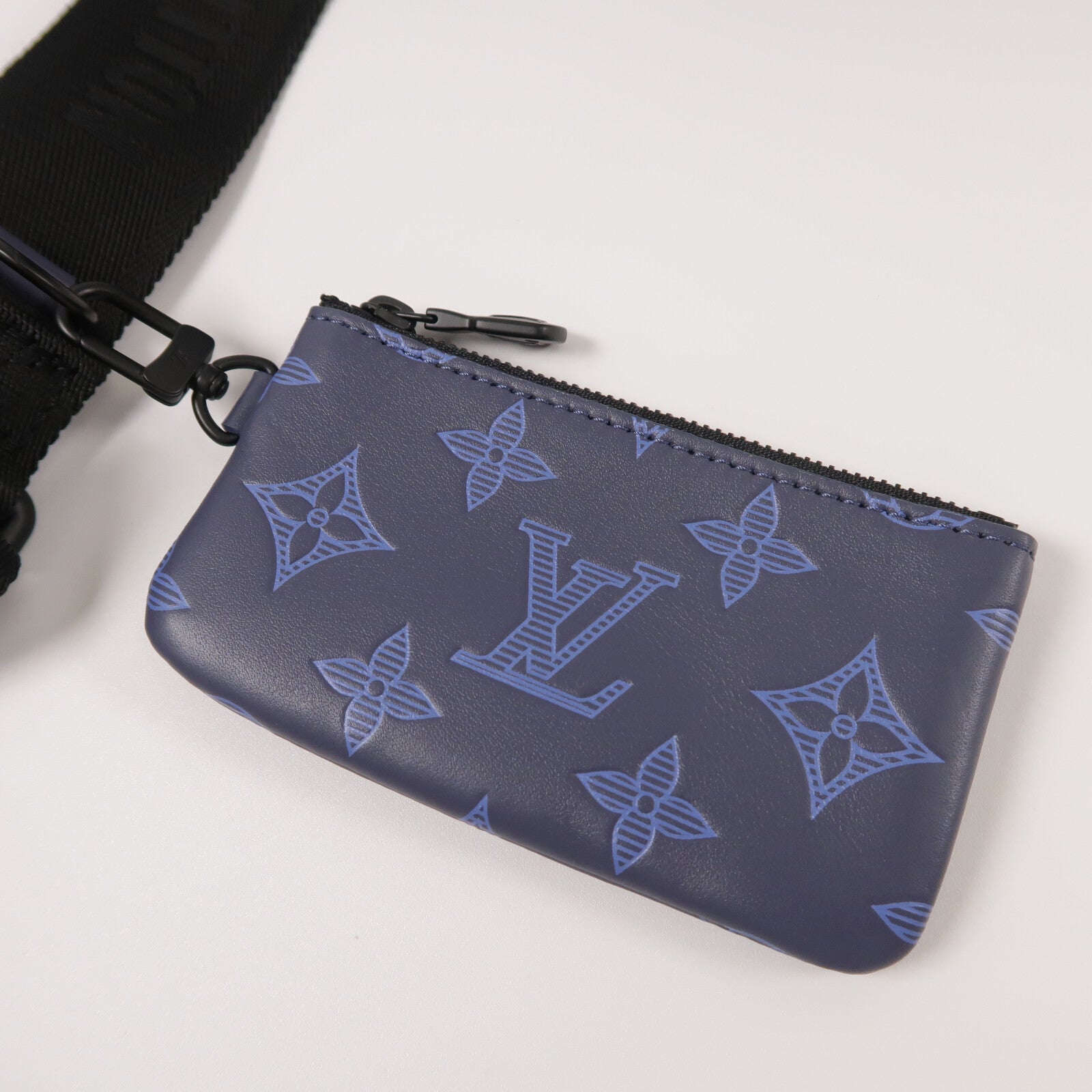 LOUIS VUITTON Monogram Shadow Duo Messenger肩背袋