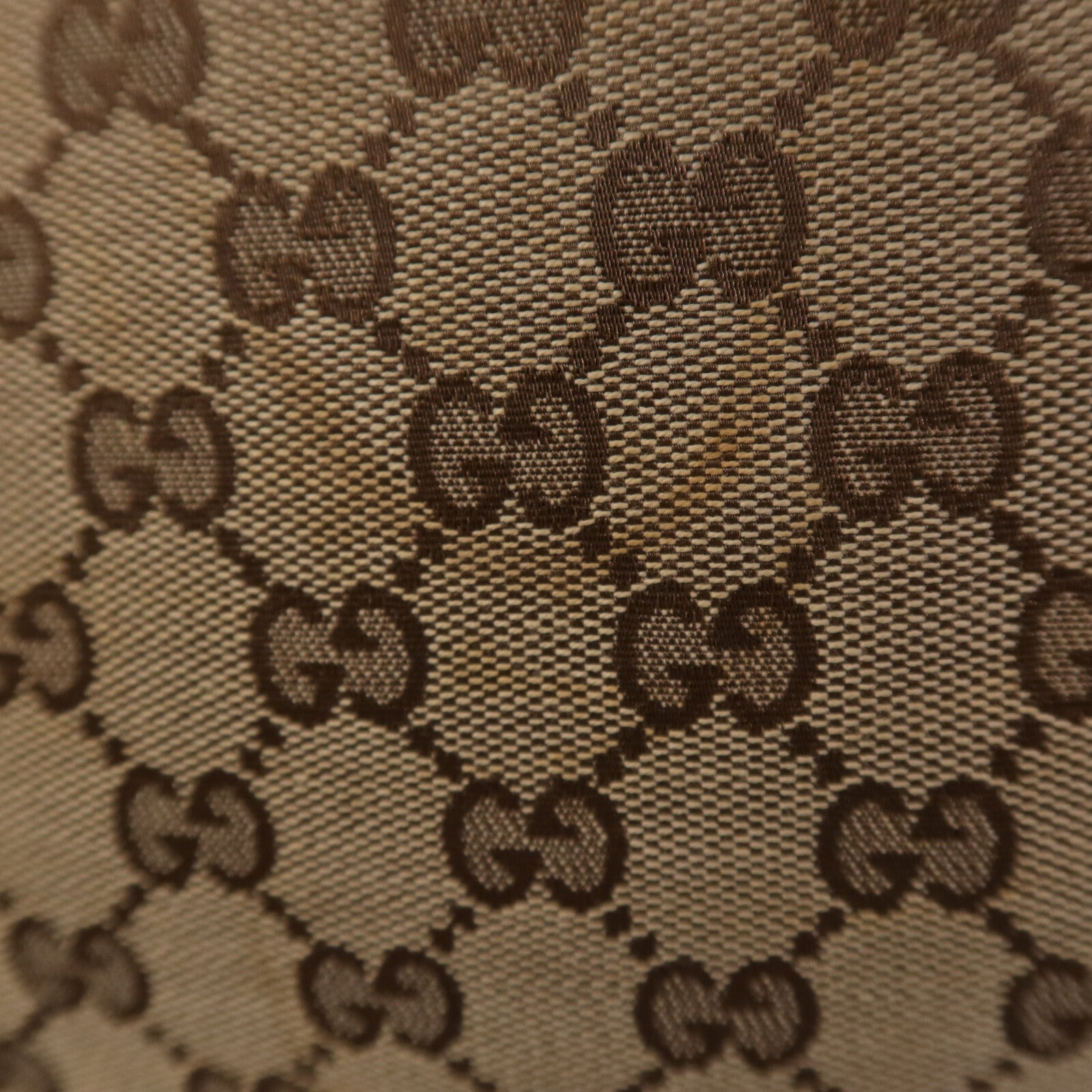 GUCCI 帆布Shoulder Bag金扣肩背袋