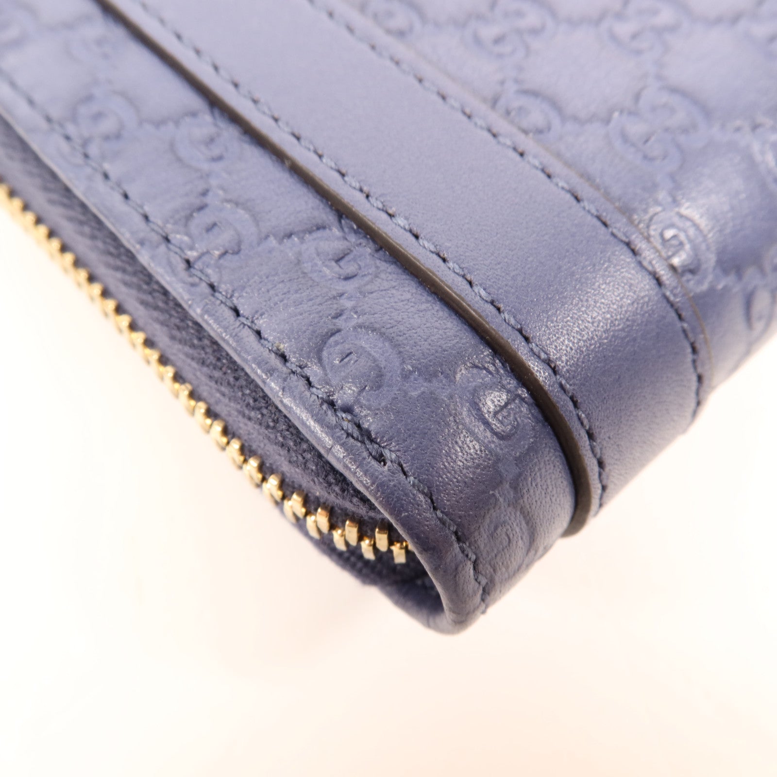 GUCCI 牛皮皮革Long Wallet金扣長錢包