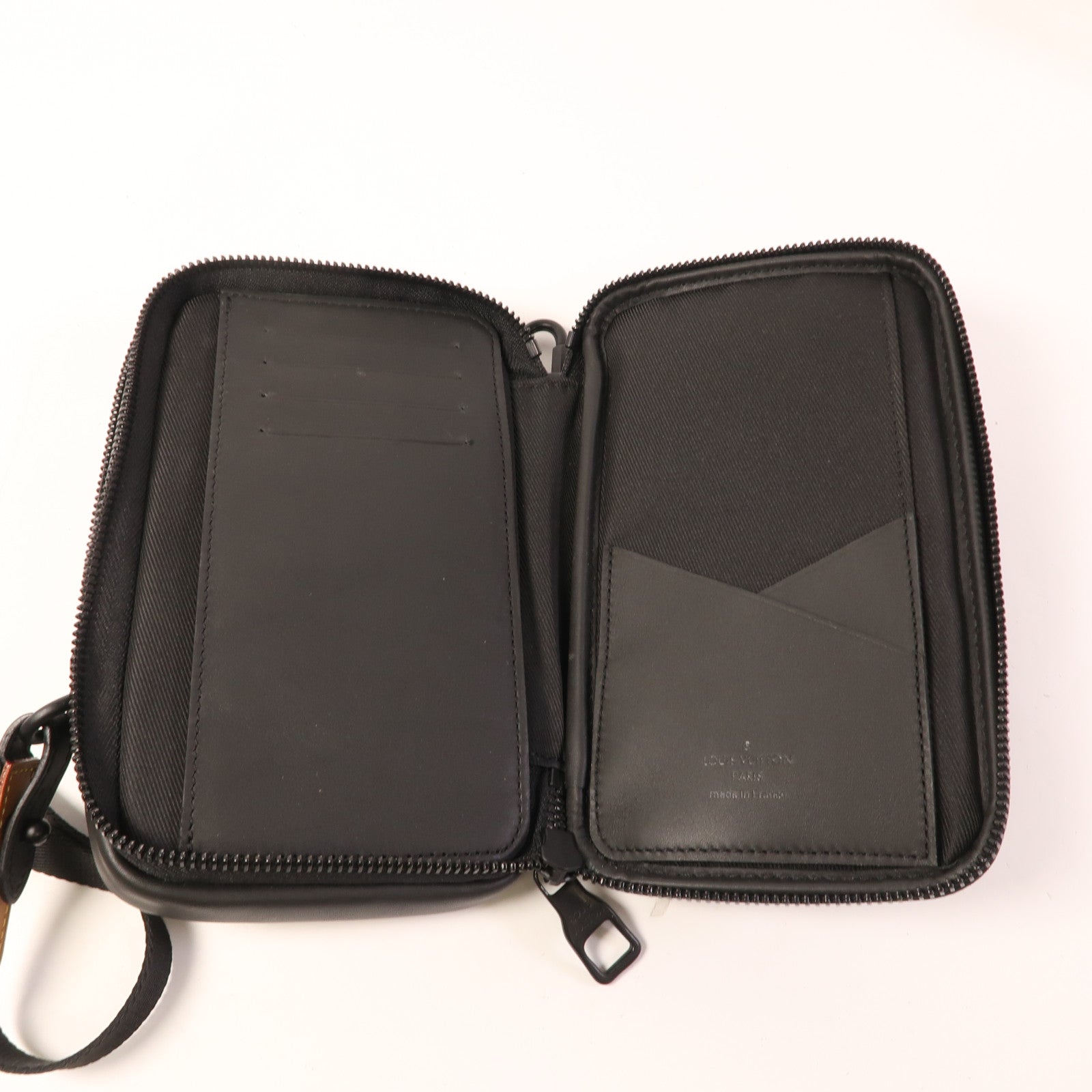 LOUIS VUITTON Damier LV x Nigo Phone Pouch肩背袋