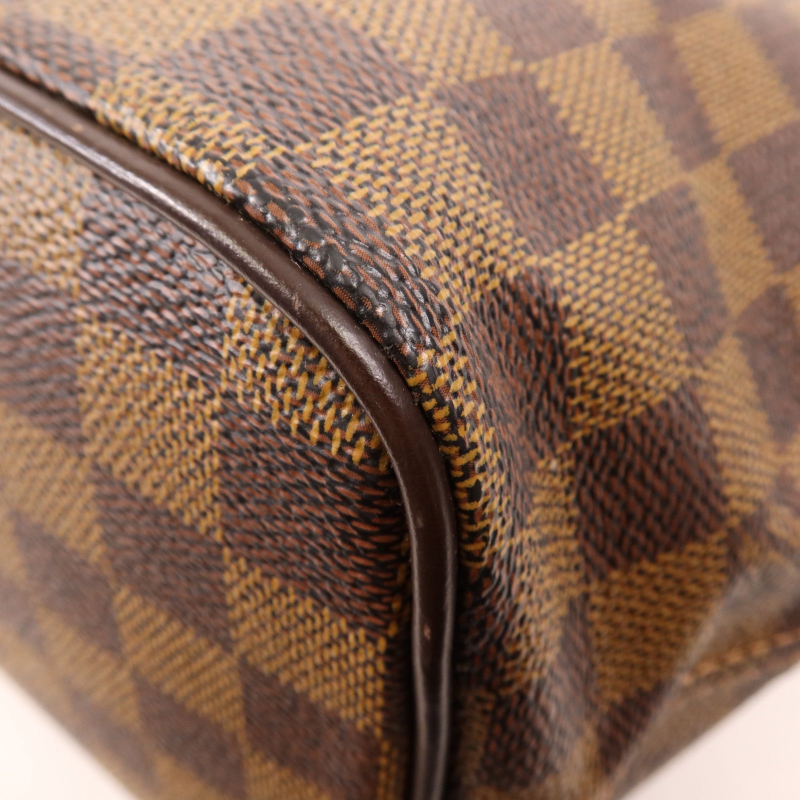 LOUIS VUITTON Damier Saleya PM金扣肩背袋