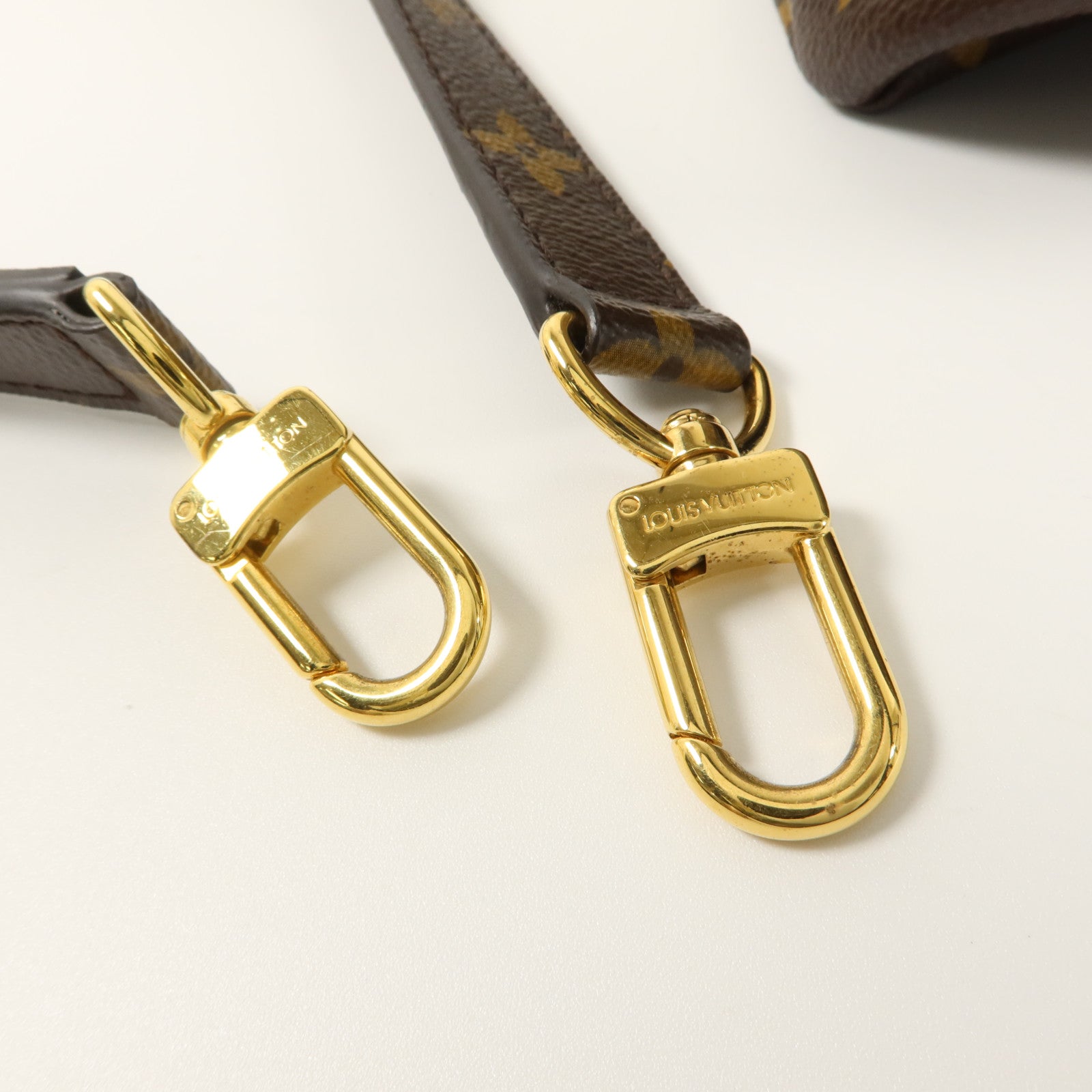LOUIS VUITTON Monogram Pallas MM手挽肩背兩用袋