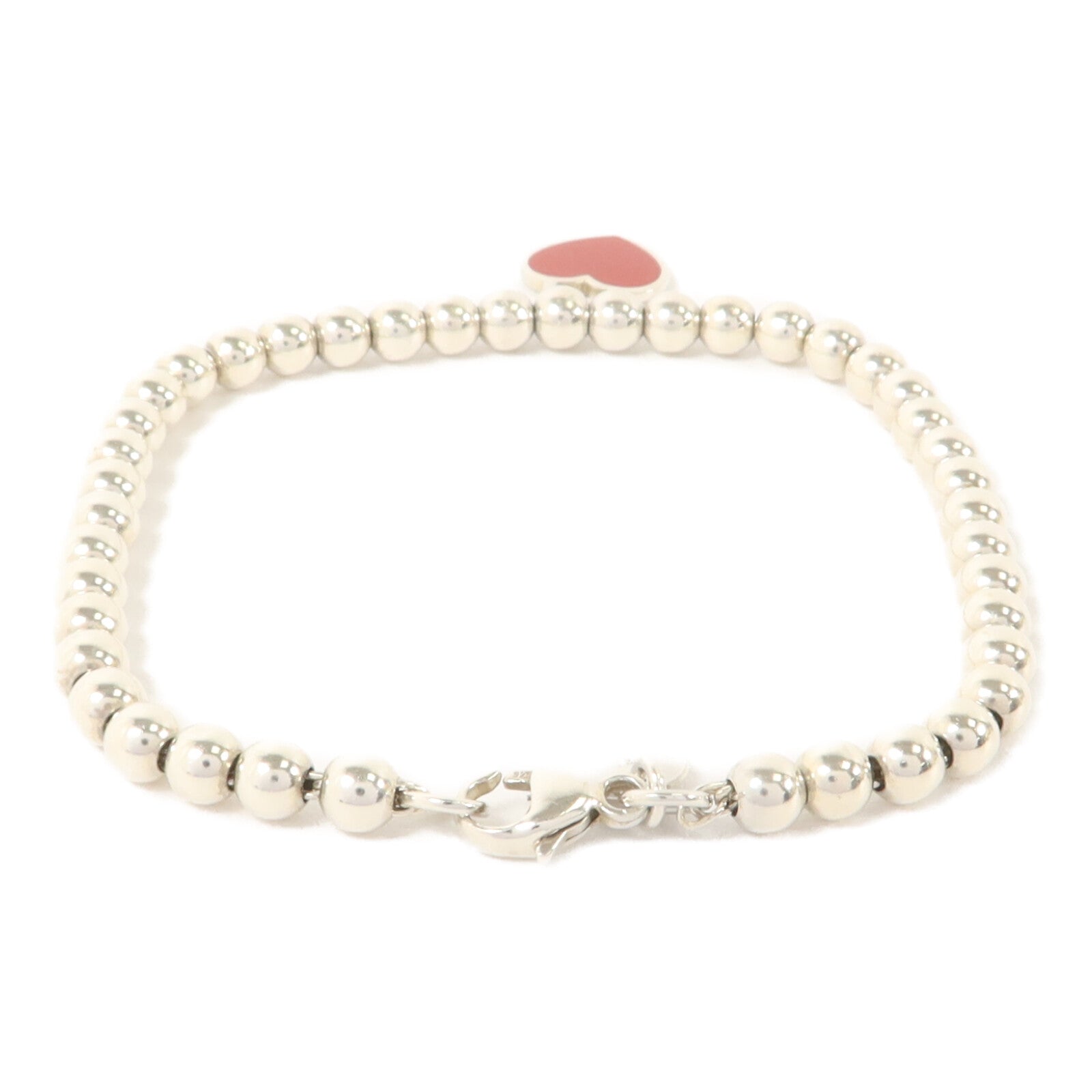 TIFFANY＆CO 925純銀Return To Tiffany Heart Tag手鏈