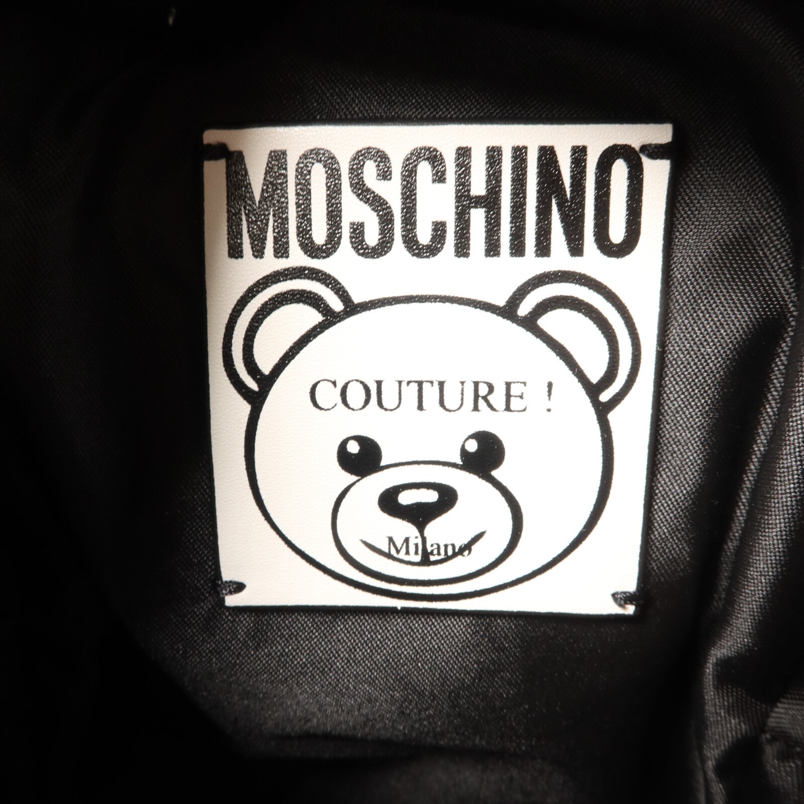 MOSCHINO 塗層帆布Backpack背包