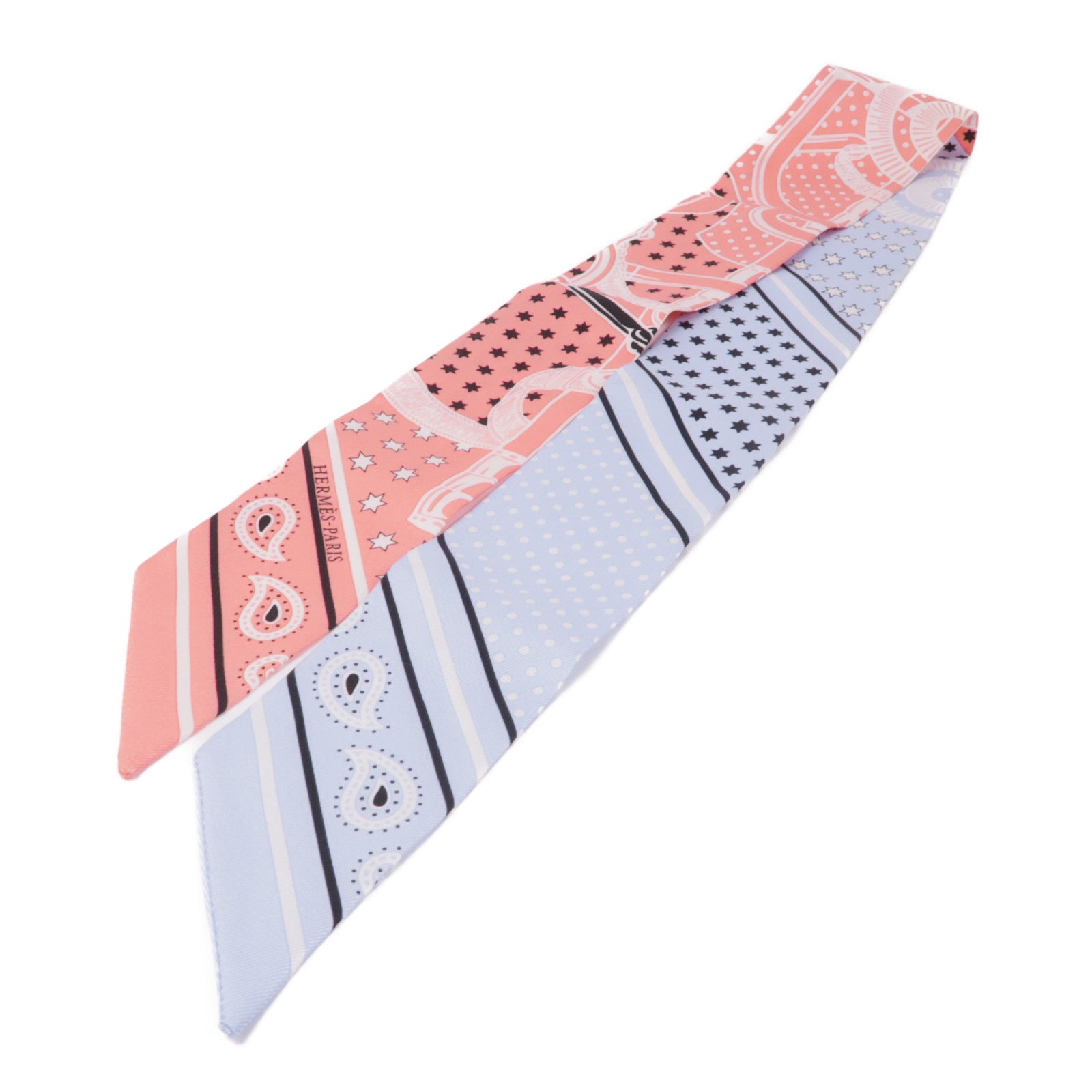 HERMES 絲質Twilly絲巾