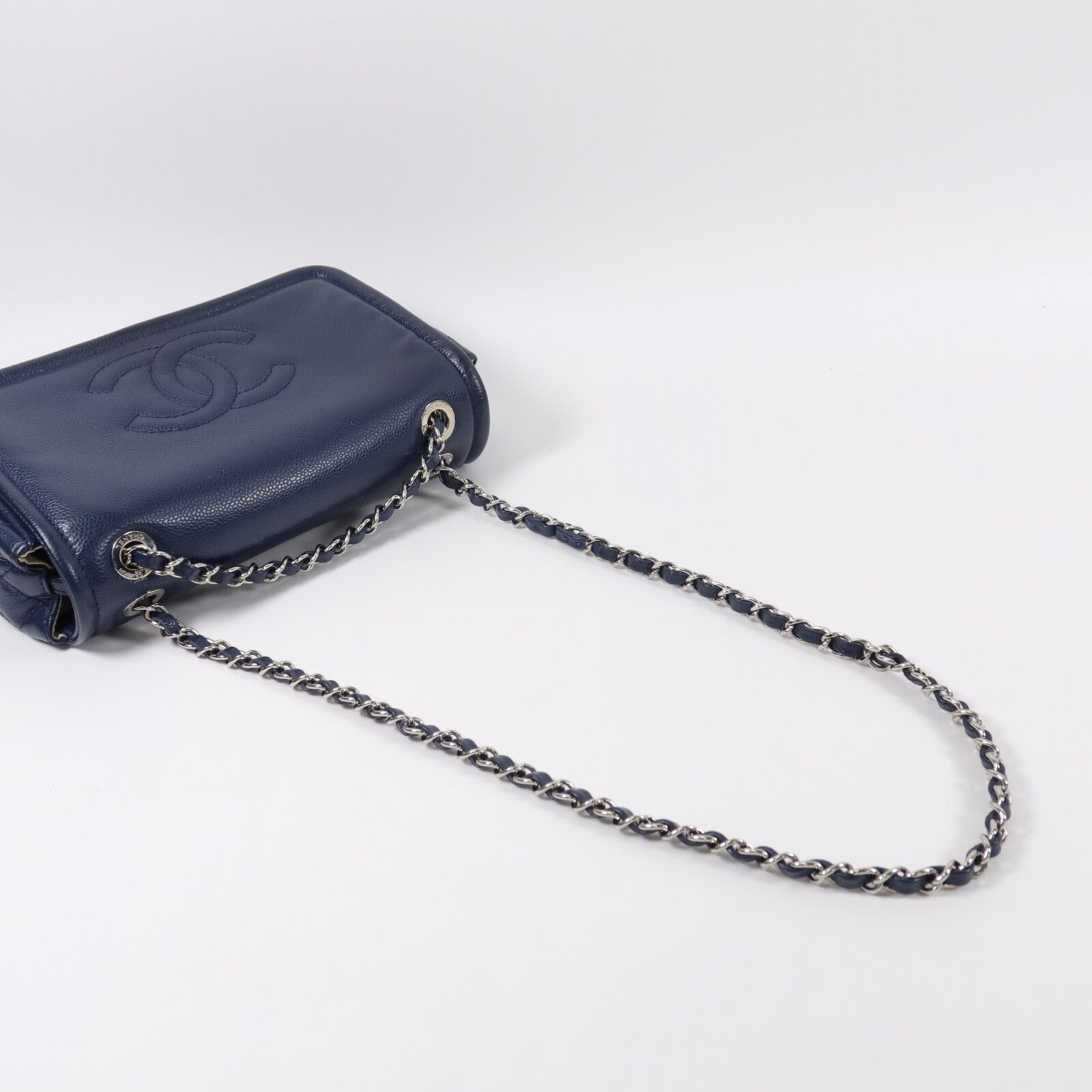 CHANEL 牛皮皮革Chain Shoulder Bag鏈帶肩背袋