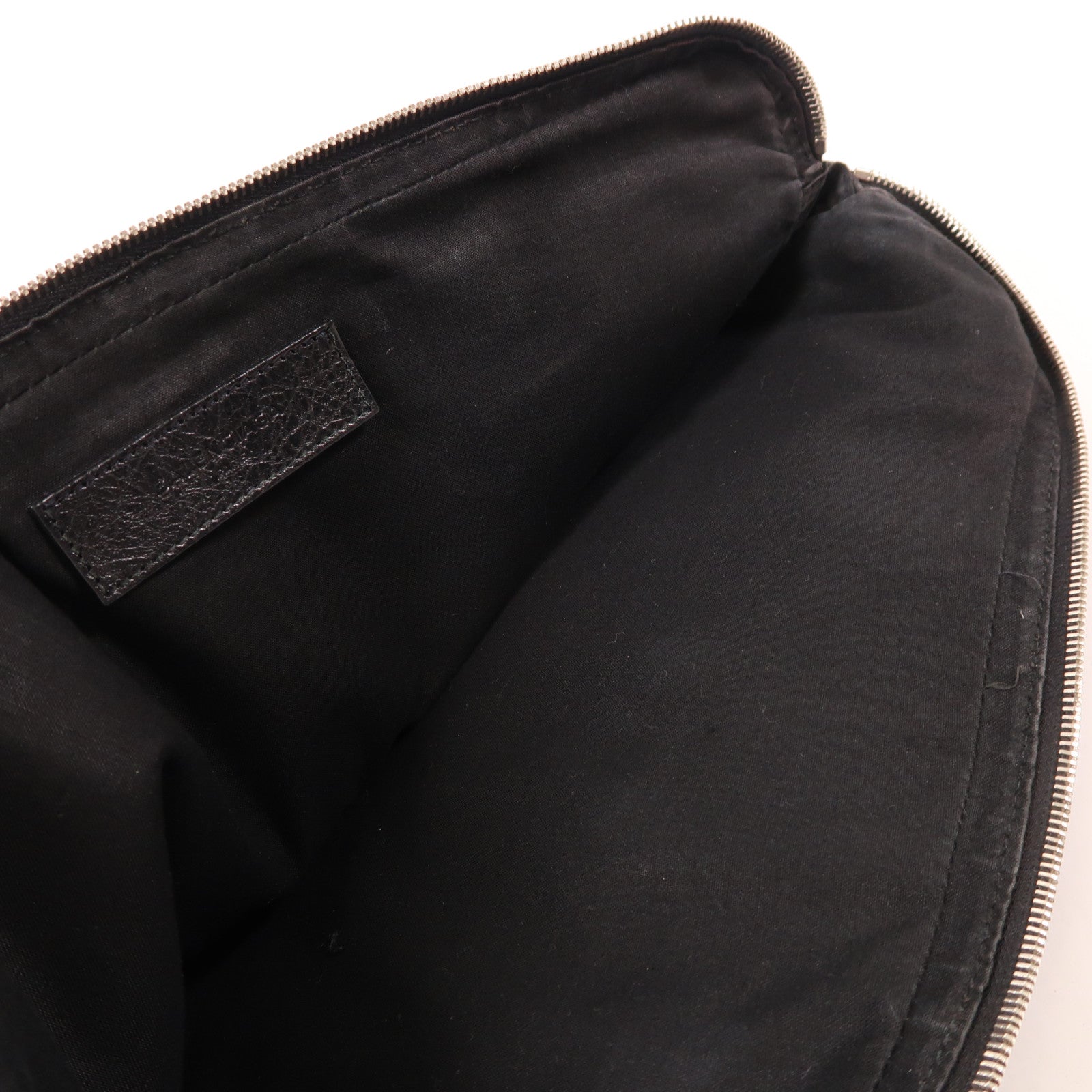 BALENCIAGA 牛皮皮革Bag銀扣手挽肩背兩用袋