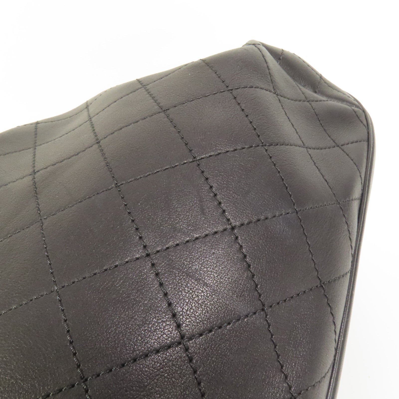 CHANEL 牛皮皮革Shoulder Bag金扣手挽肩背兩用袋