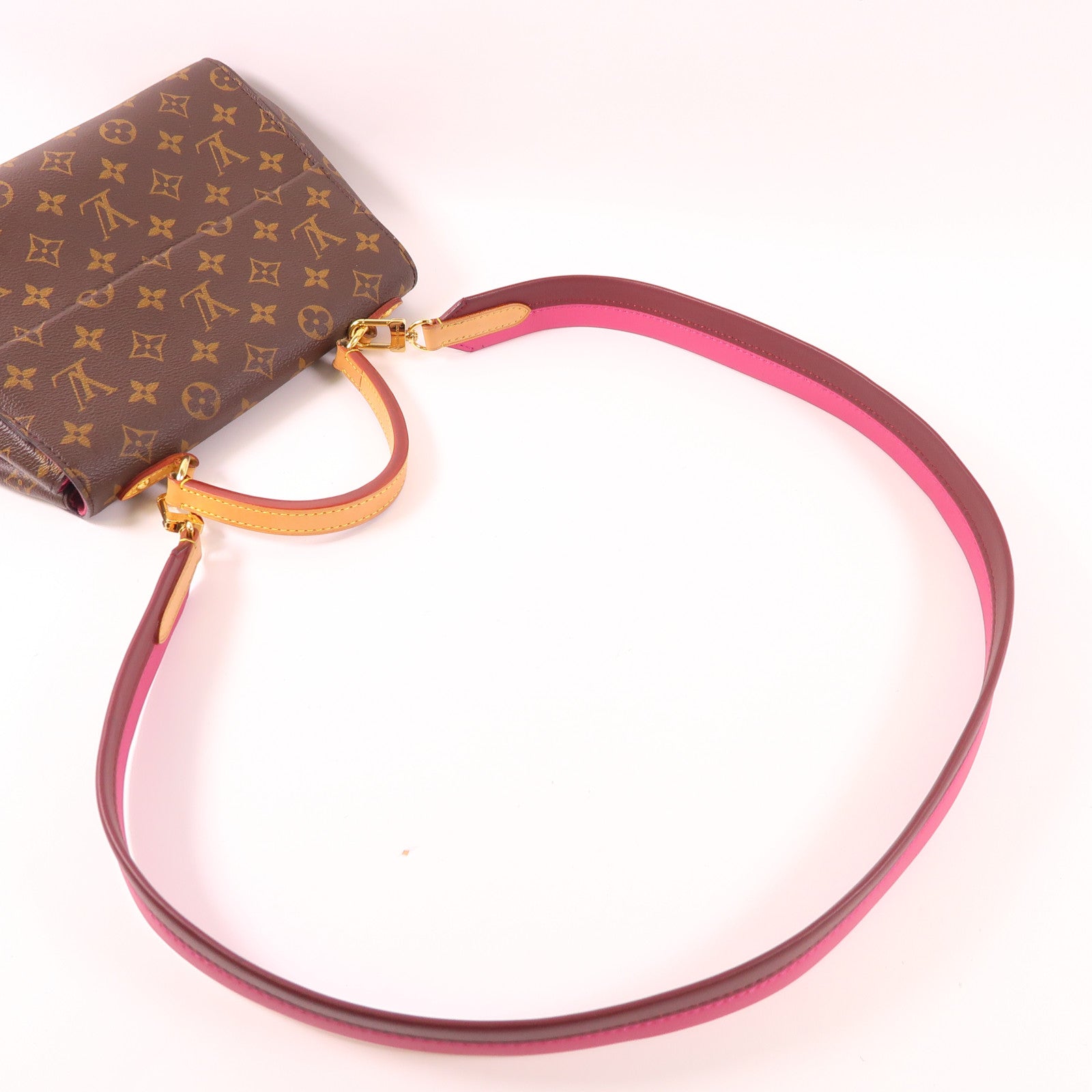 LOUIS VUITTON Monogram Cluny BB手挽肩背兩用袋