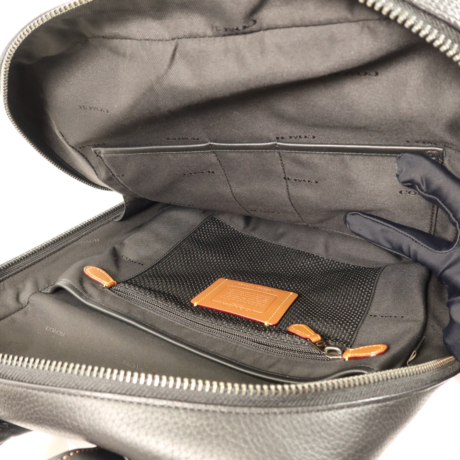 COACH 牛皮皮革Backpack背包