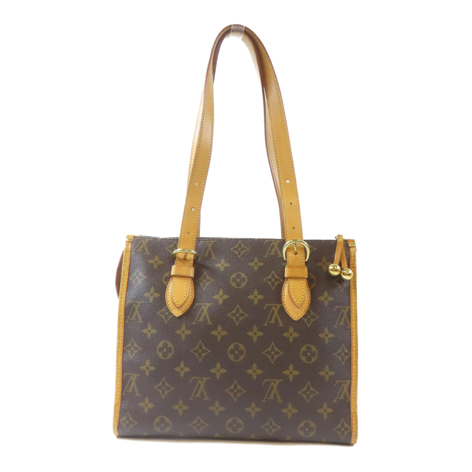LOUIS VUITTON 【激減優惠】Monogram Popincourt Haut金扣肩背袋啡色