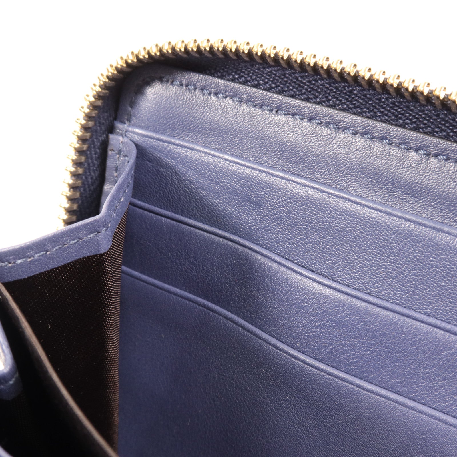 GUCCI 牛皮皮革Long Wallet金扣長錢包