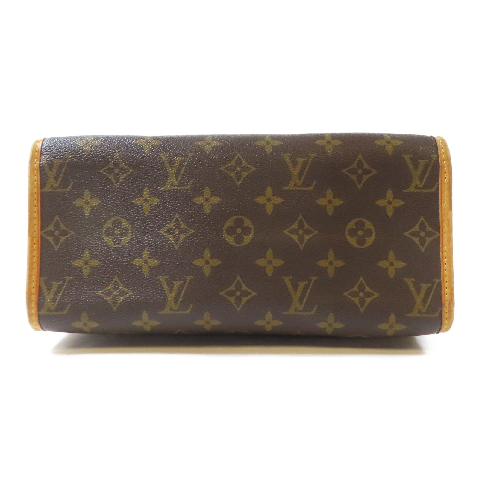 LOUIS VUITTON 【激減優惠】Monogram Popincourt Haut金扣肩背袋啡色