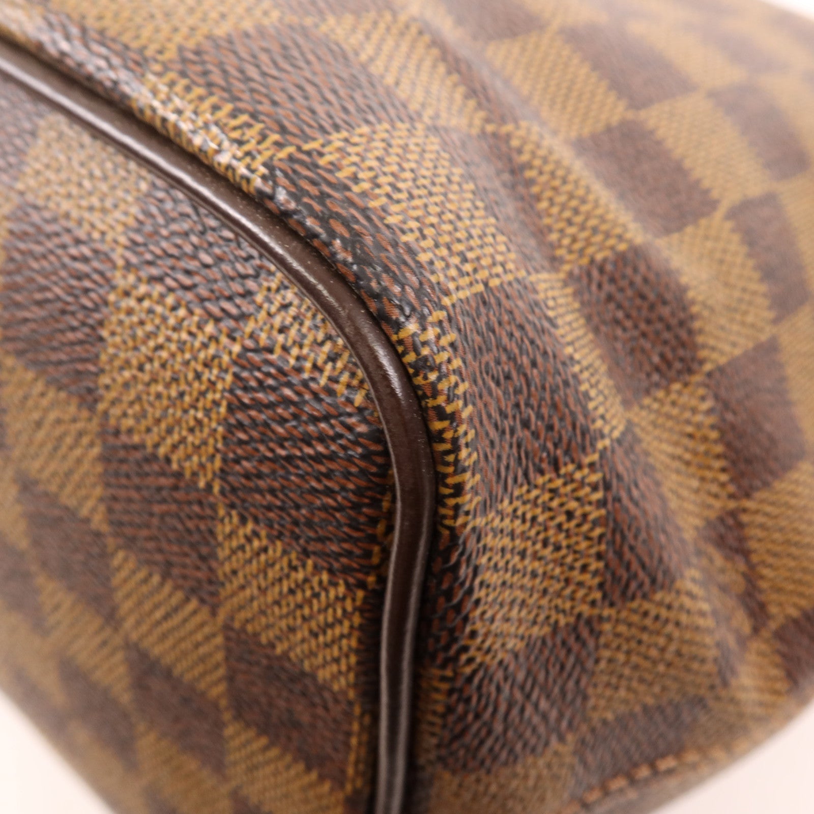 LOUIS VUITTON Damier Saleya PM金扣肩背袋